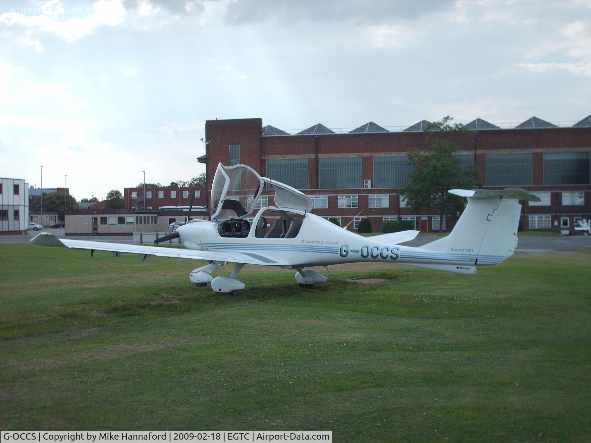 G-OCCS, 2006 Diamond DA-40D Diamond Star C/N D4.249, Cabair Ferry Flight