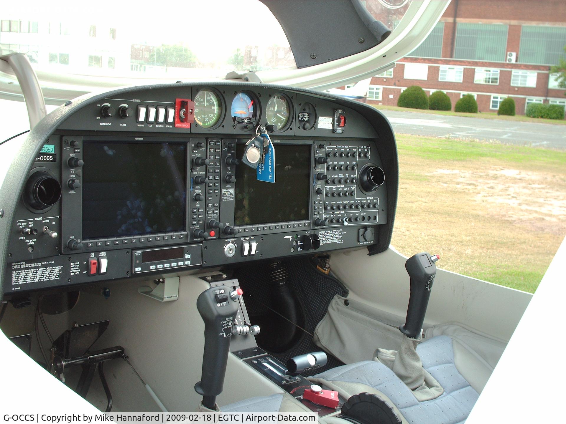 G-OCCS, 2006 Diamond DA-40D Diamond Star C/N D4.249, Cabair Ferry Flight
