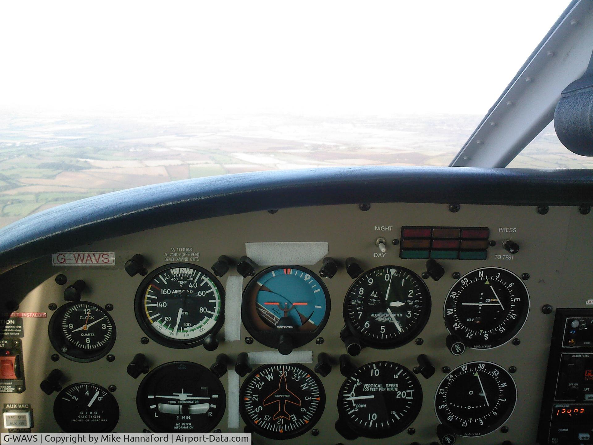 G-WAVS, 1998 Piper PA-28-161 Cherokee Warrior III C/N 28-42035, EGTC TO EGBW Cabair Ferry Flight