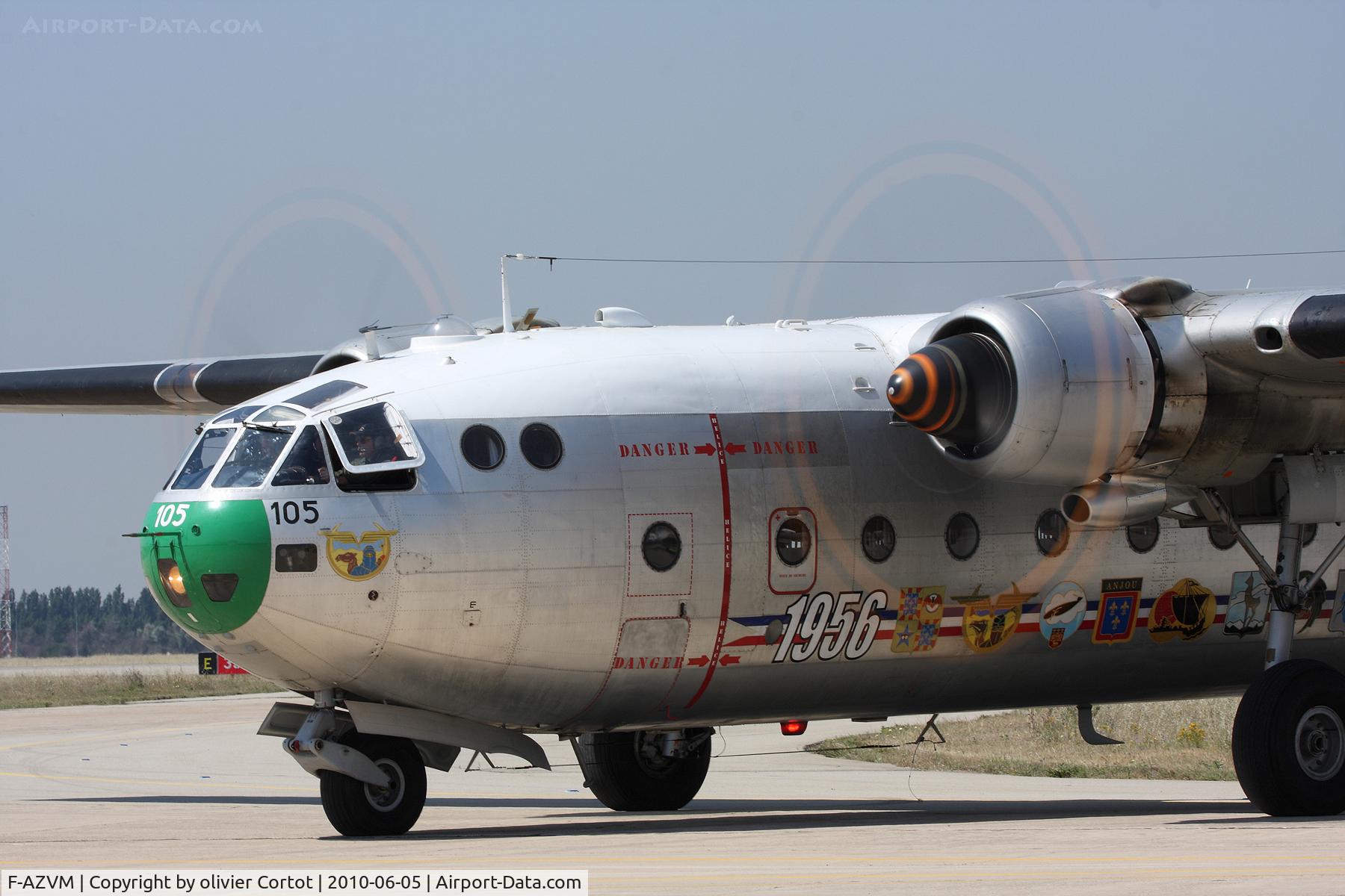 F-AZVM, 1956 Nord N-2501F Noratlas C/N 105, full throttle !