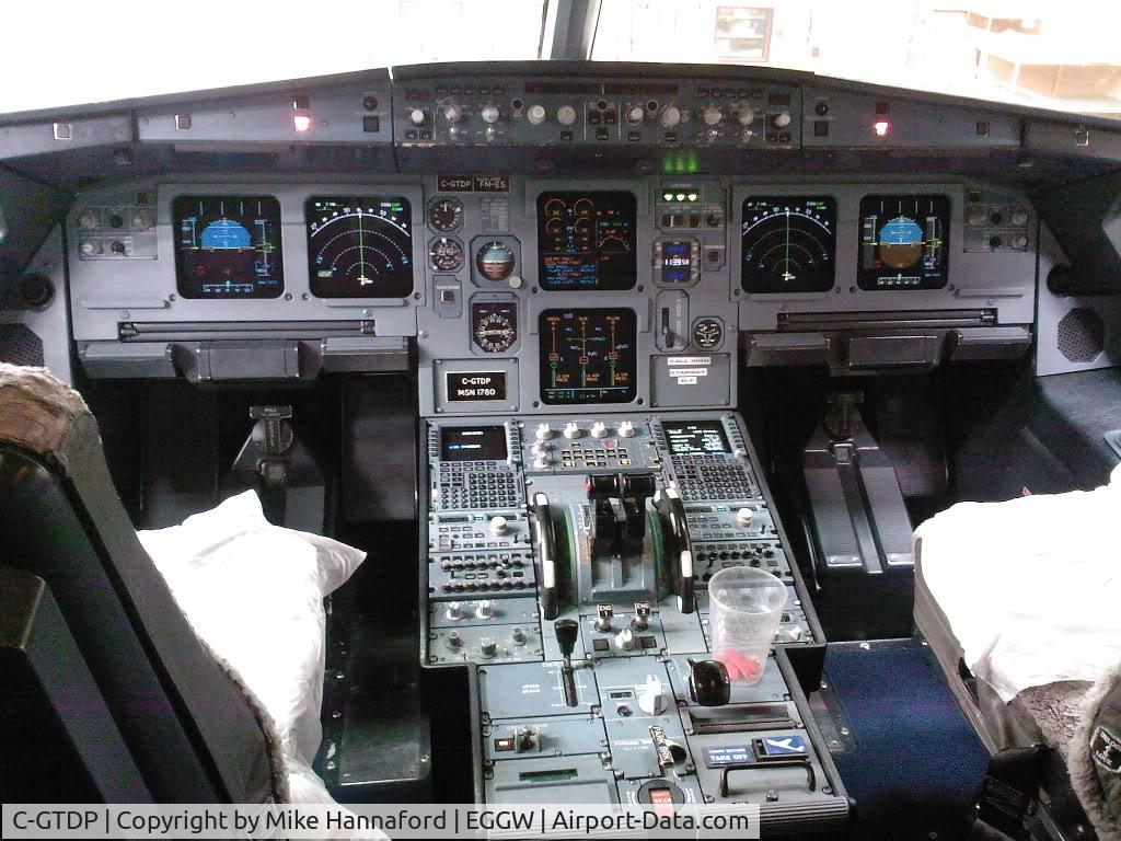 C-GTDP, 2002 Airbus A320-214 C/N 1780, On check at Luton