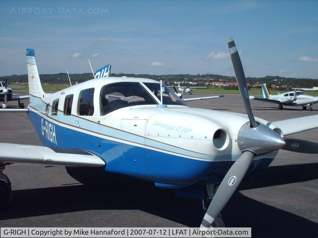 G-RIGH, 1998 Piper PA-32R-301 Saratoga II HP C/N 3246123, In Le-Touquet