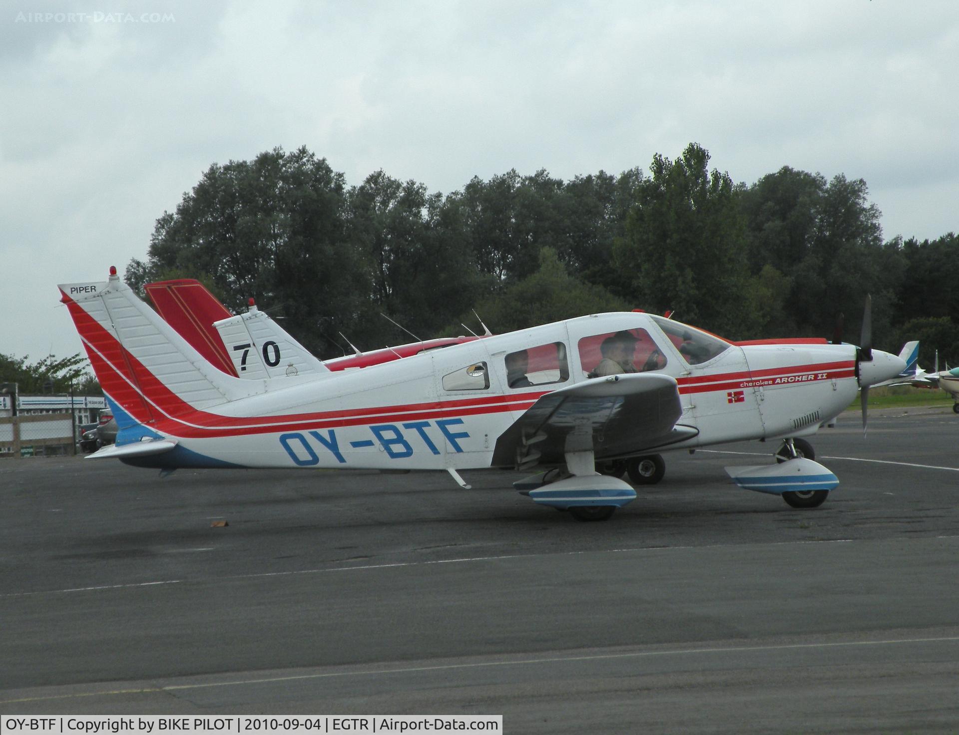 OY-BTF, 1976 Piper PA-28-181 Archer II C/N 28-7790288, Danish visitor