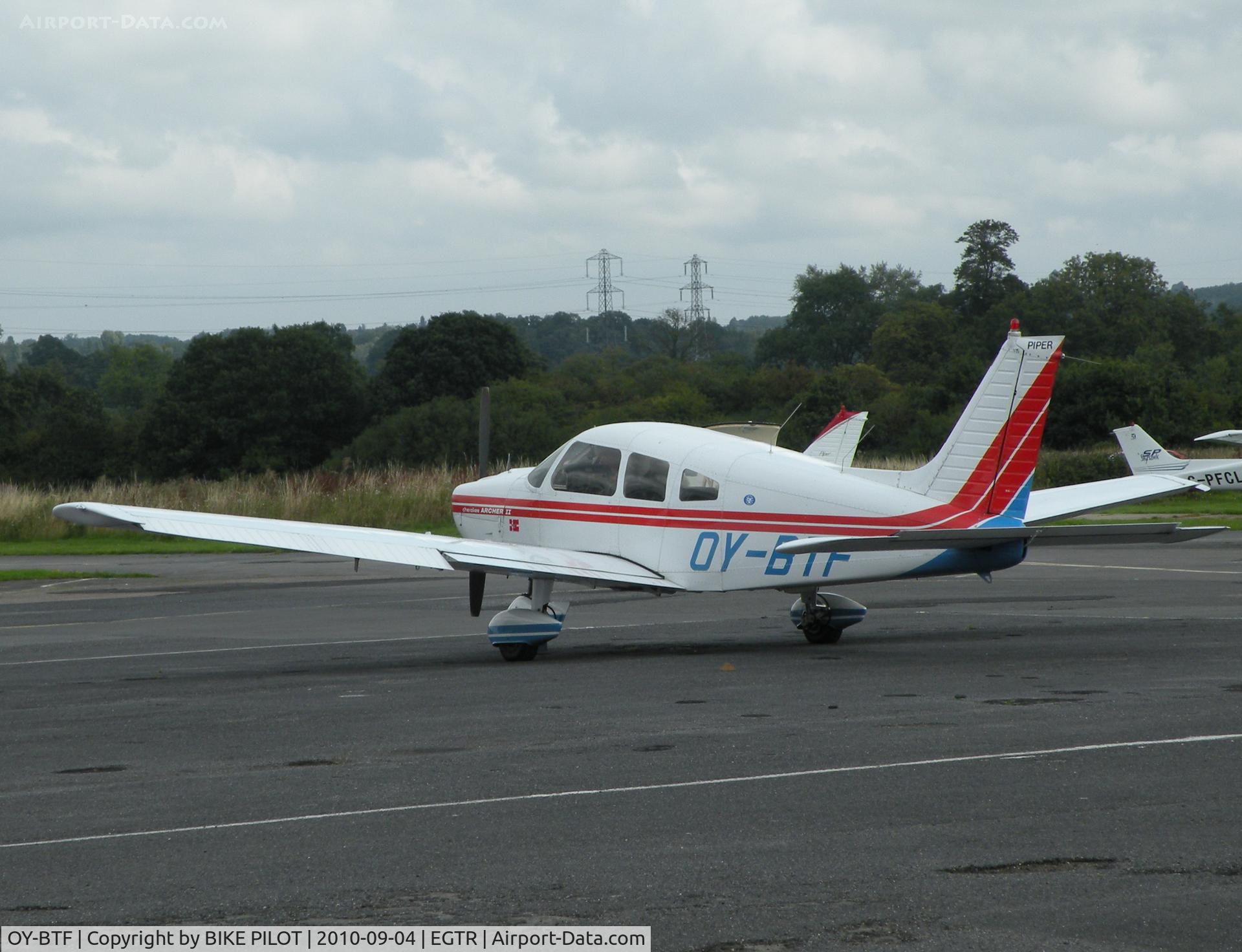 OY-BTF, 1976 Piper PA-28-181 Archer II C/N 28-7790288, Danish visitor