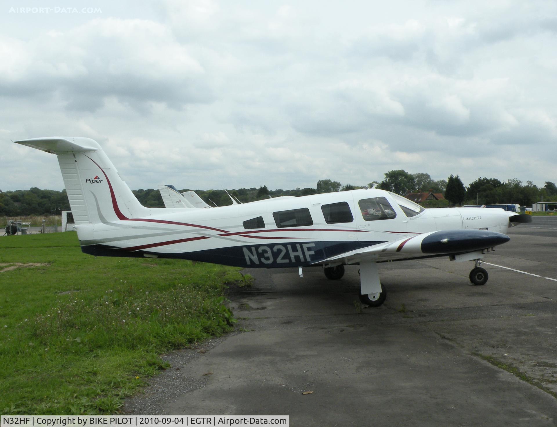 N32HF, 1978 Piper PA-32RT-300 Lance II C/N 32R-7885186, Getting backed up into a parking slot.
