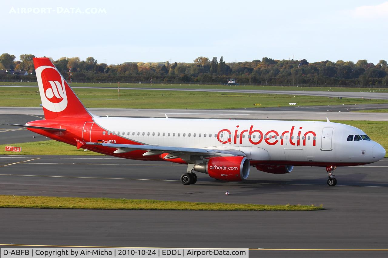 D-ABFB, 2009 Airbus A320-214 C/N 4128, Air Berlin A320