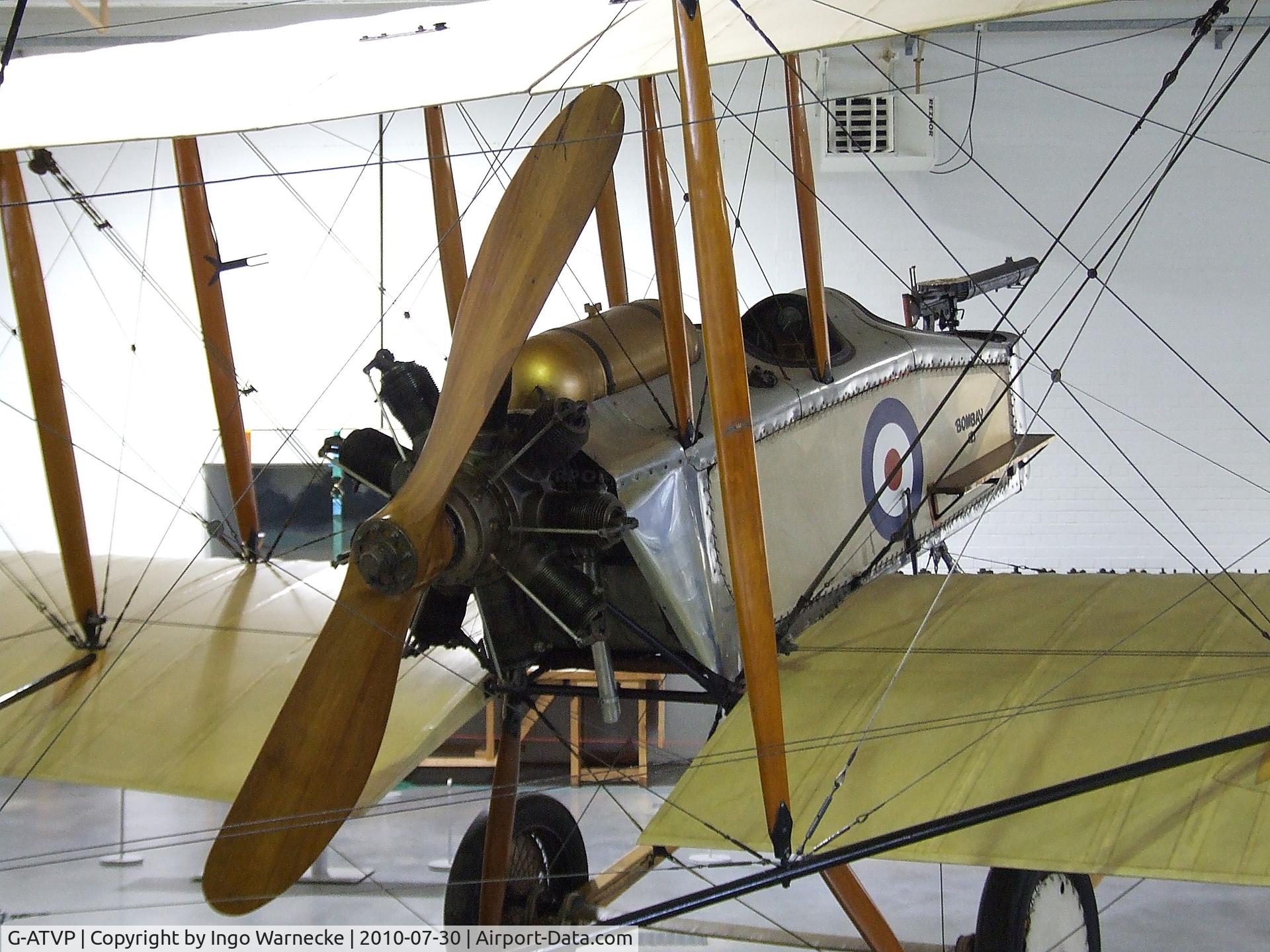 G-ATVP, 1966 Vickers FB.5 Gunbus (Replica) C/N FB5, Vickers F.B.5 Gunbus replica at the RAF Museum, Hendon