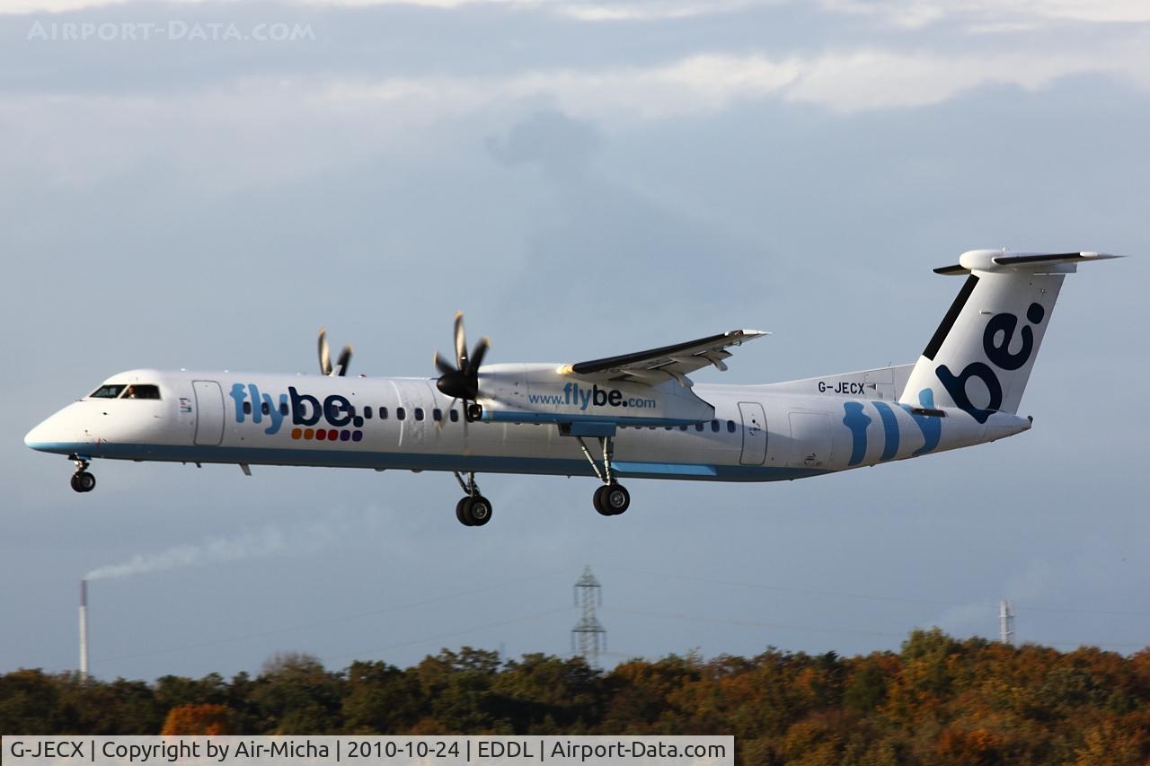G-JECX, 2007 De Havilland Canada DHC-8-402Q Dash 8 C/N 4155, Flybe