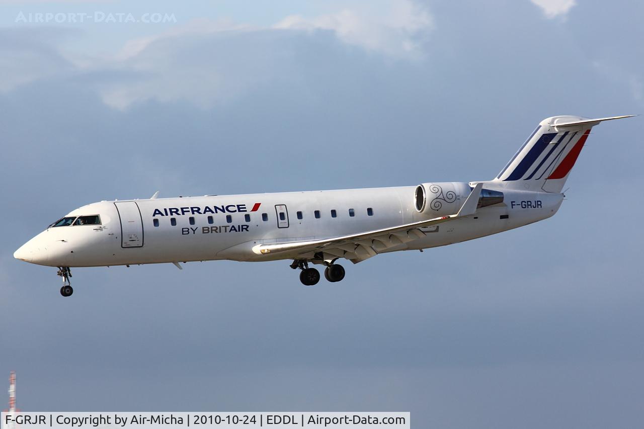 F-GRJR, 2000 Canadair CRJ-100ER (CL-600-2B19) C/N 7375, Brit Air