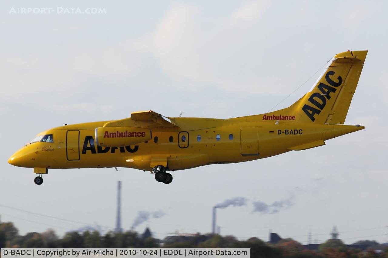D-BADC, 2003 Dornier Do328JET C/N 3216, ADAC Luftrettung (AERO Dienst), Dornier 328Jet-300 ENVOY, CN: 3216