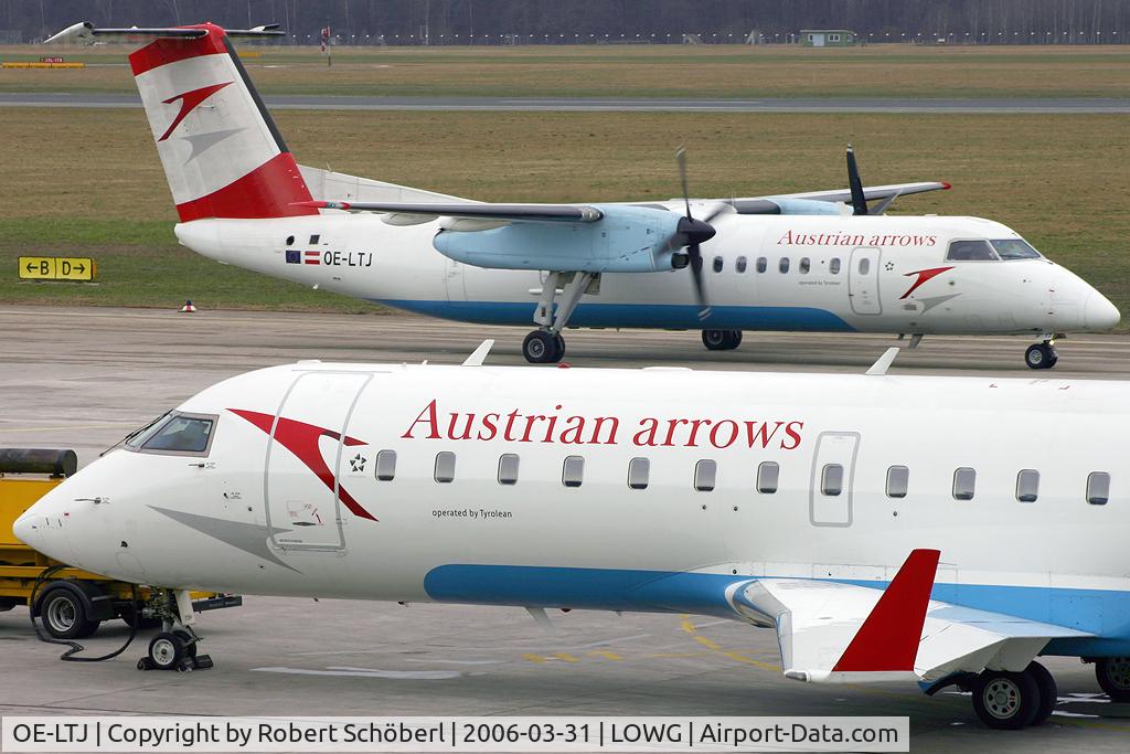 OE-LTJ, 1997 De Havilland Canada DHC-8-314Q Dash 8 C/N 481, OE-LTJ