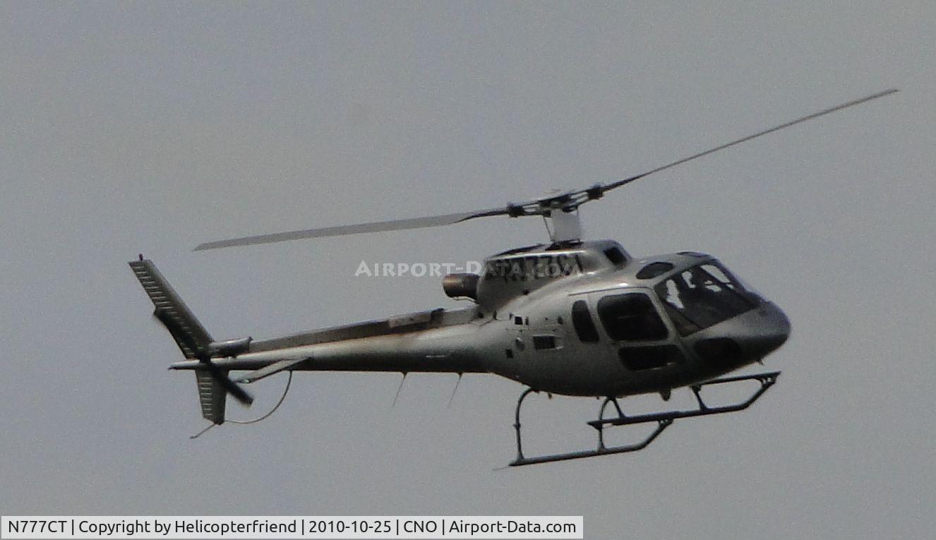 N777CT, 2001 Eurocopter AS-350B-3 Ecureuil Ecureuil C/N 3395, Turning into downwind leg after taking off. Practicing landings