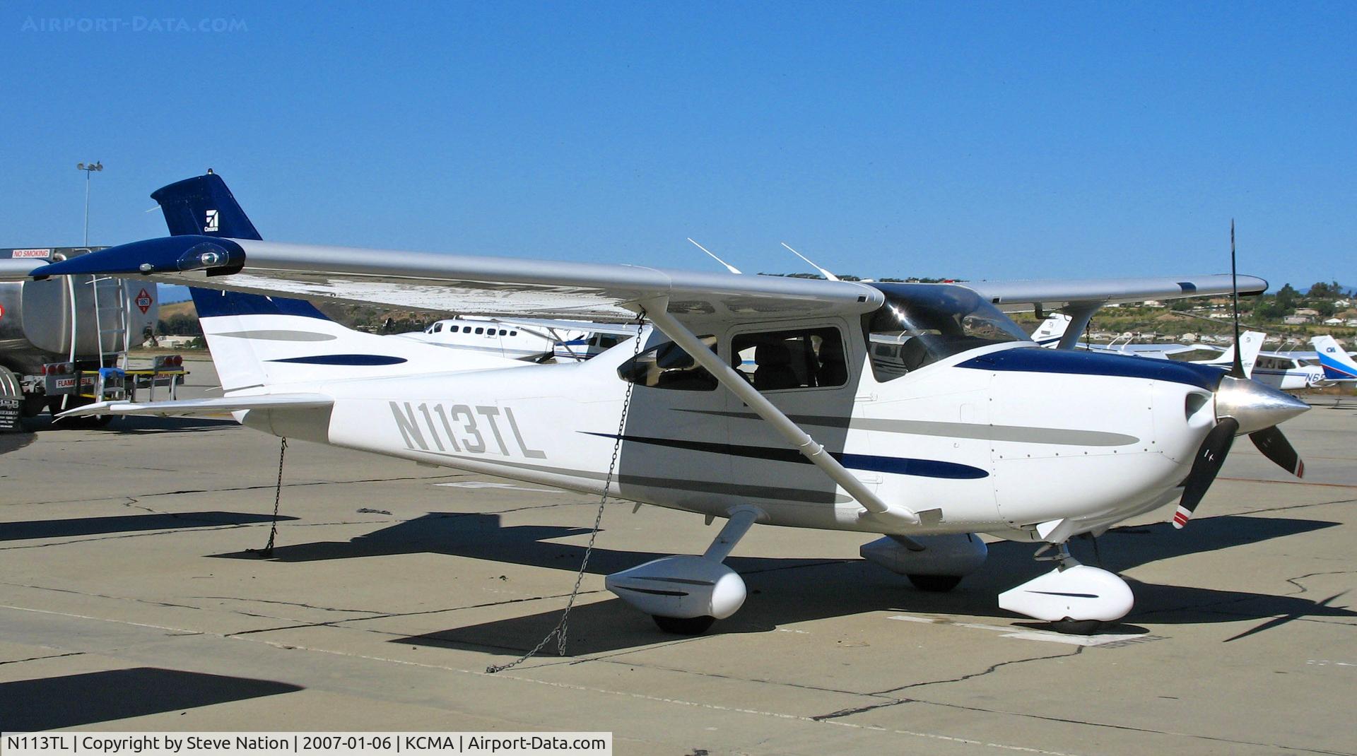 N113TL, 2003 Cessna T182T Turbo Skylane C/N T18208219, Locally-based (at the time) 2003 Cessna T182T (now based in Portland, OR area)