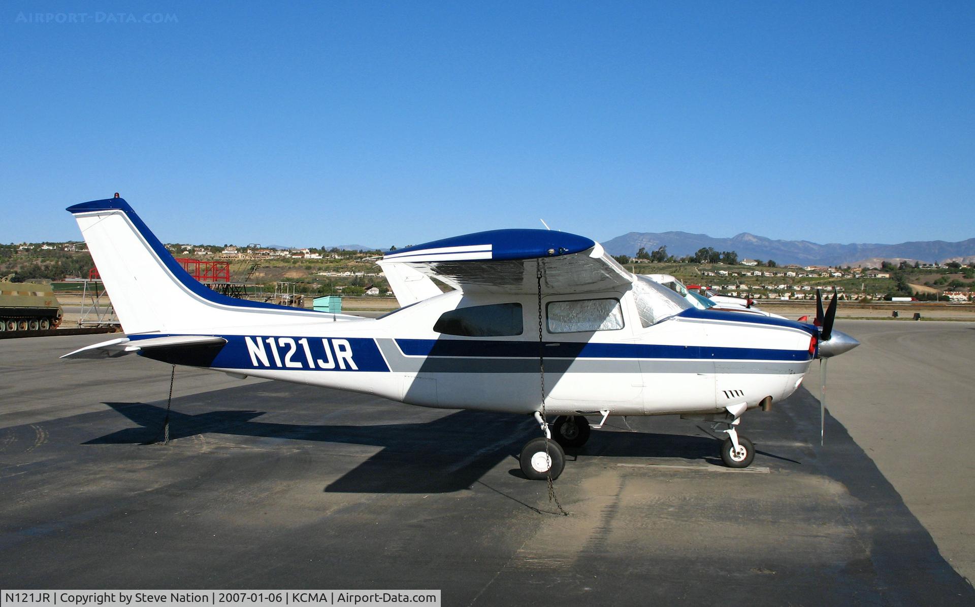 N121JR, 1977 Cessna T210M Turbo Centurion C/N 21061726, Locally-based 1977 Cessna T210M