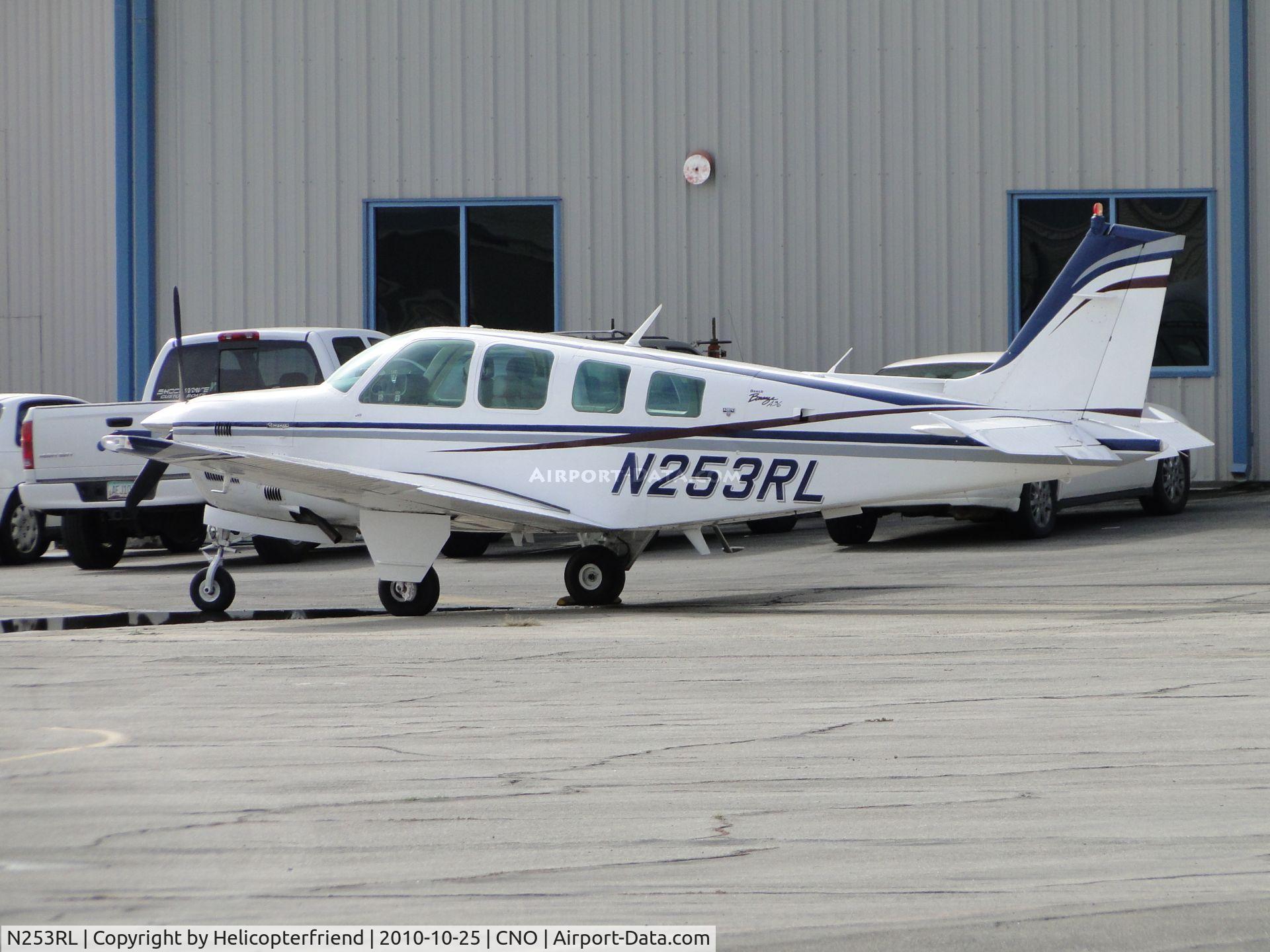N253RL, 1980 Beech A36TC Bonanza 36 C/N EA-131, Parked