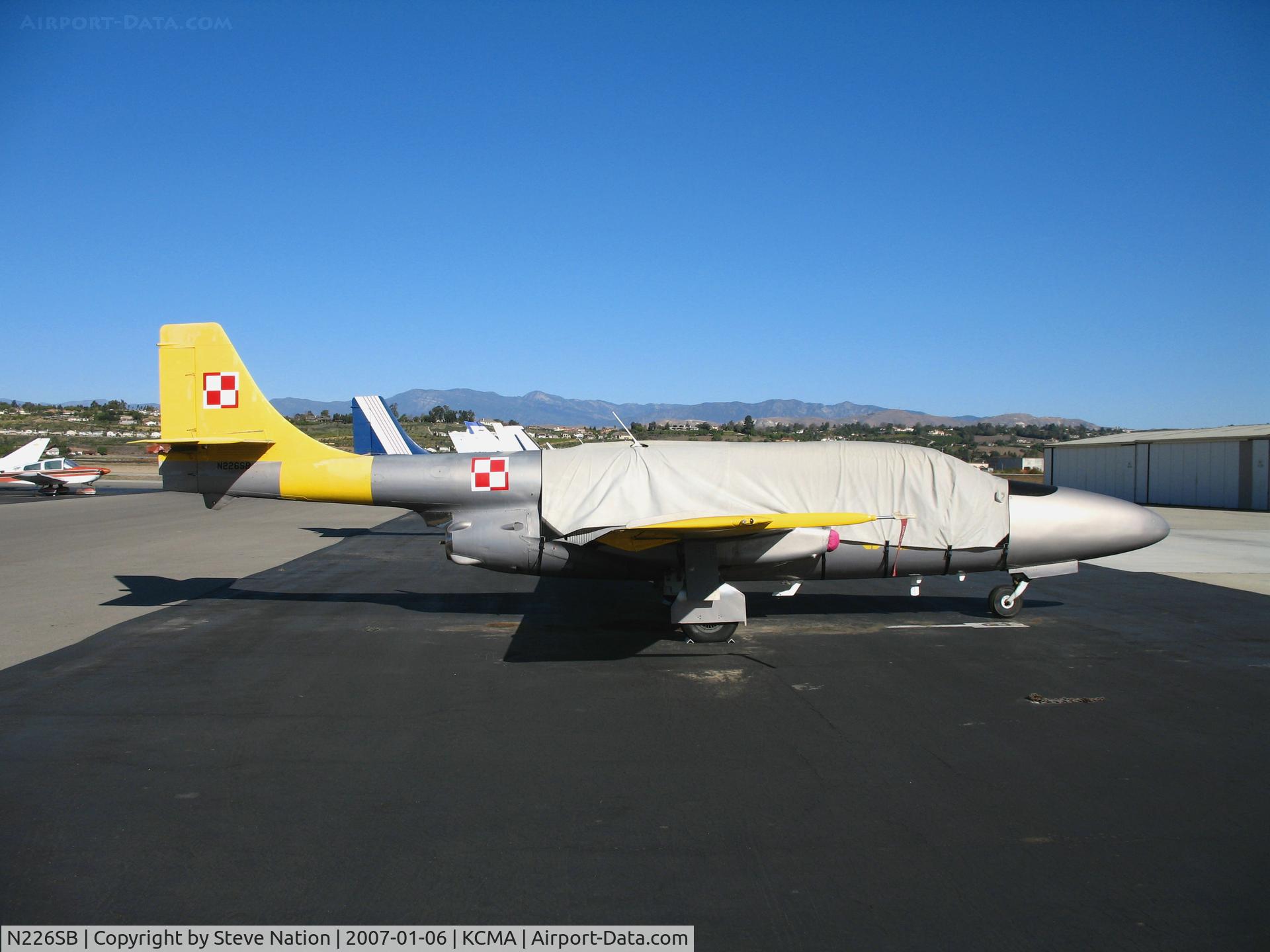 N226SB, 1970 PZL-Mielec TS-11 Iskra C/N IH-0526, D&J Aviation TS-11 Iskra 