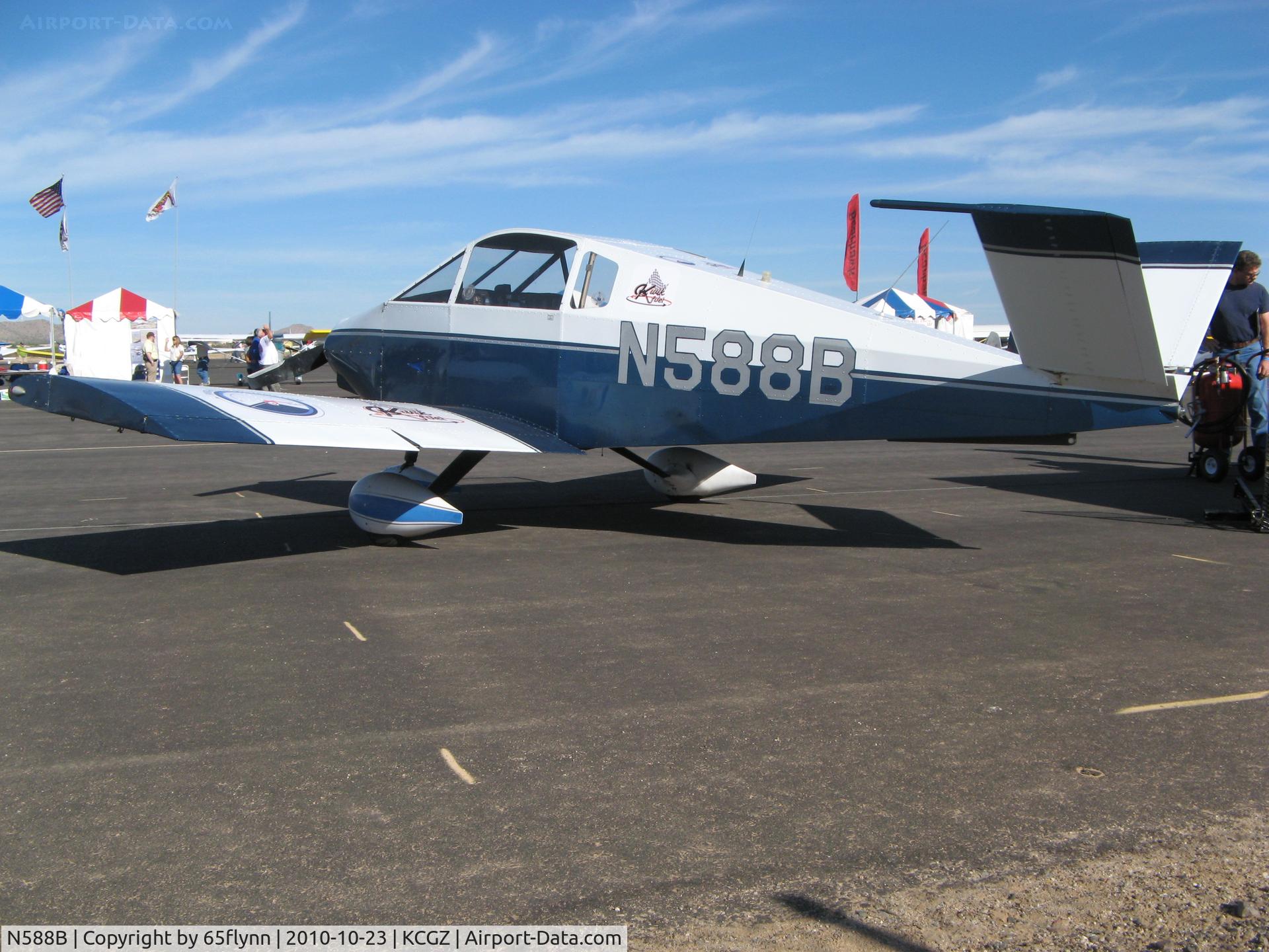 N588B, 1988 Davis DA-2A C/N HS2000, As seen at Copper State 2010
