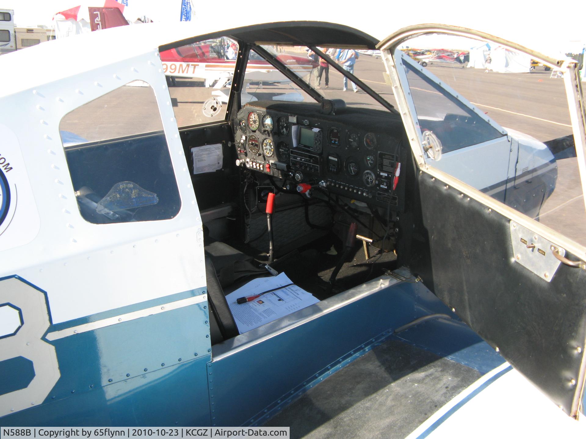 N588B, 1988 Davis DA-2A C/N HS2000, Seen near the Kwik Fuel tent at Copper State 2010