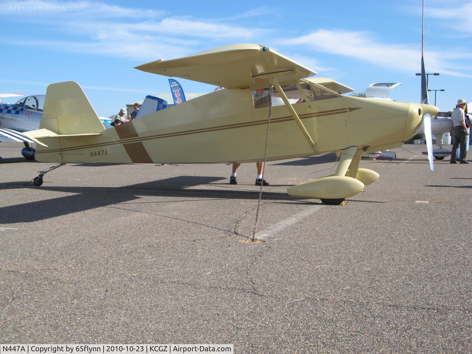 N447A, 1983 Wittman Tailwind C/N 447, Nice looking tailwind at Copper State 2010.