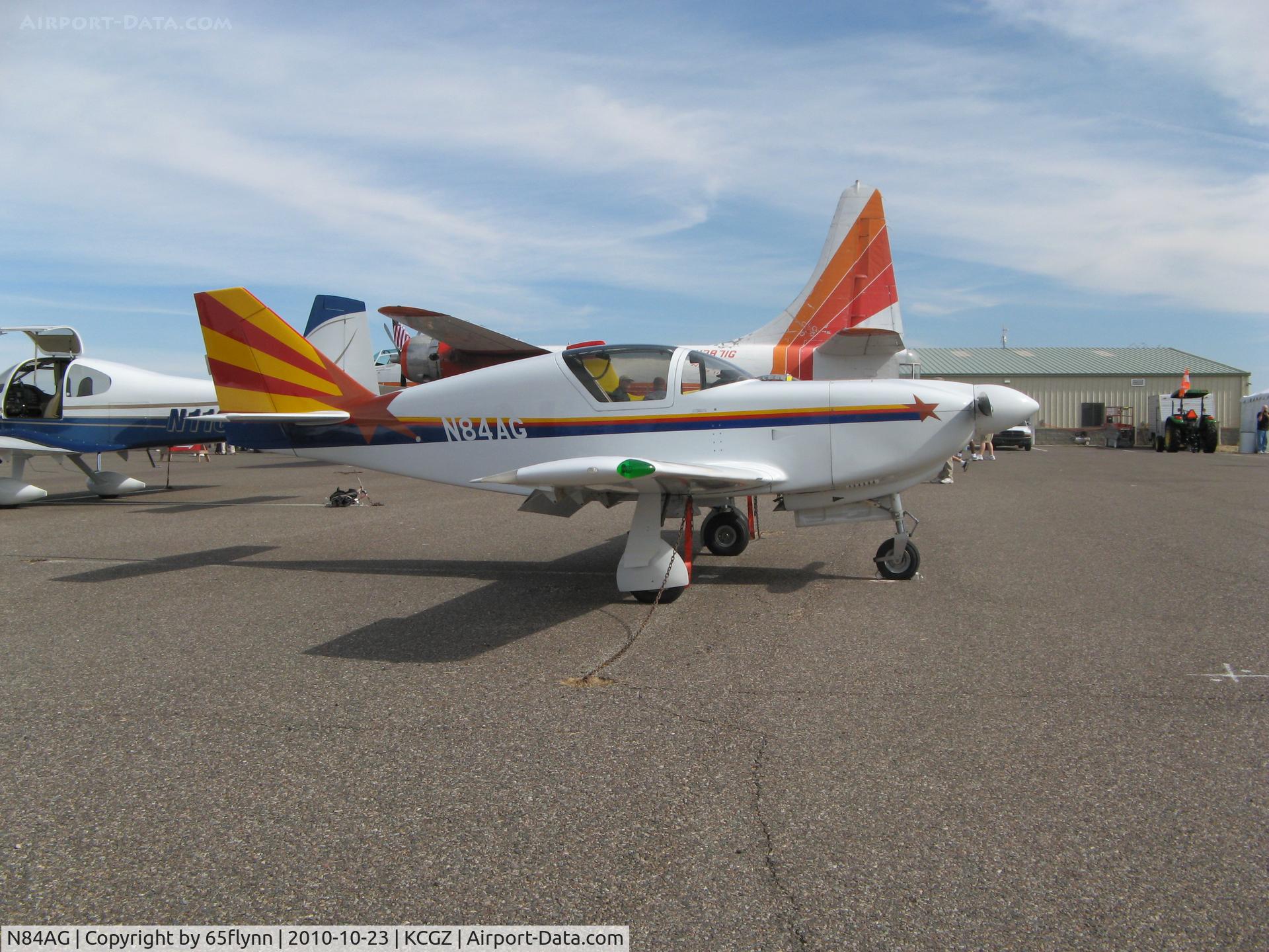 N84AG, 1984 Stoddard-Hamilton Glasair SH-2 RG C/N 98, As seen at Copper State 2010.