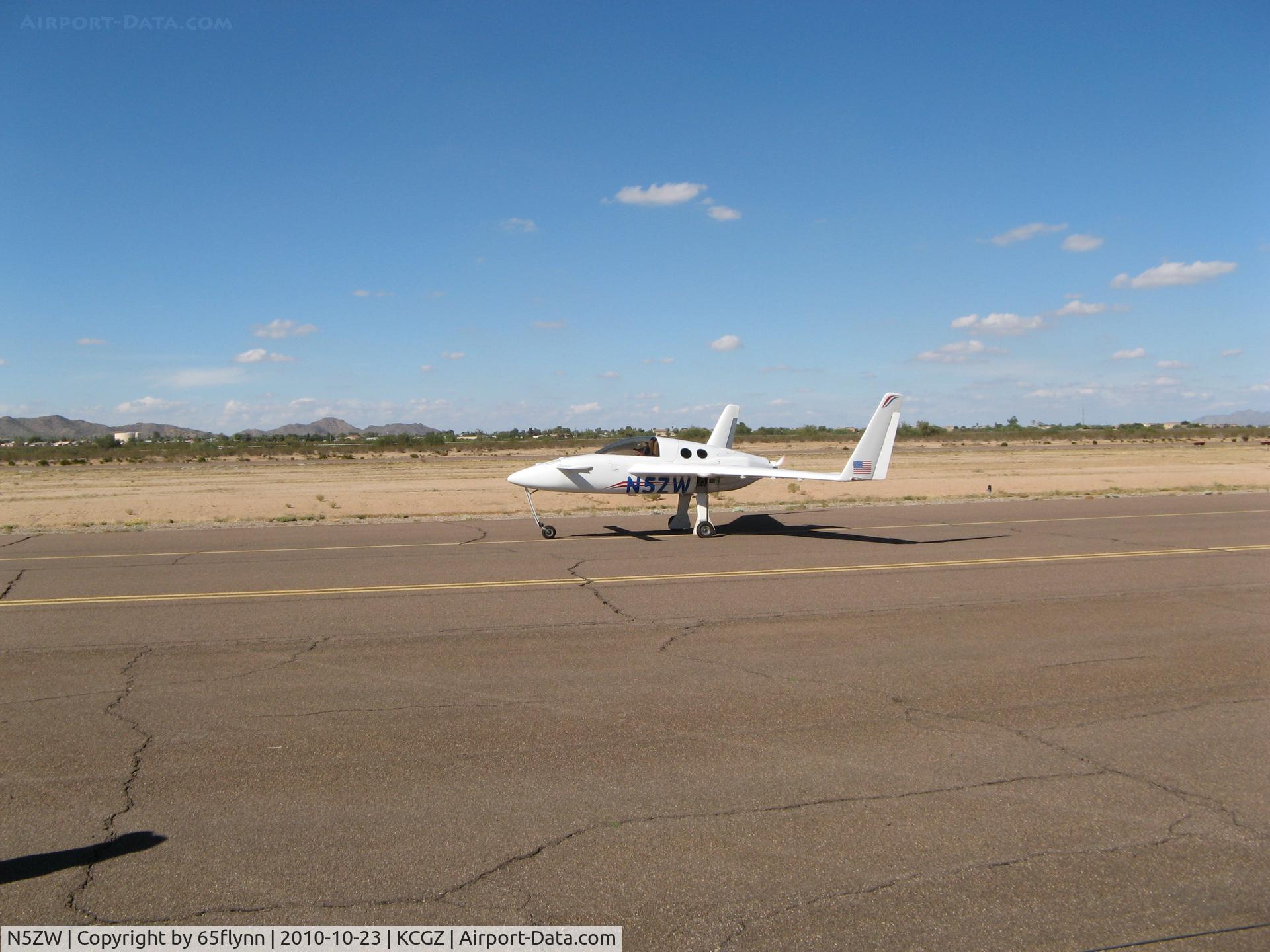 N5ZW, 2005 Dickey E-Racer Mk II C/N 109, Copper State 2010.