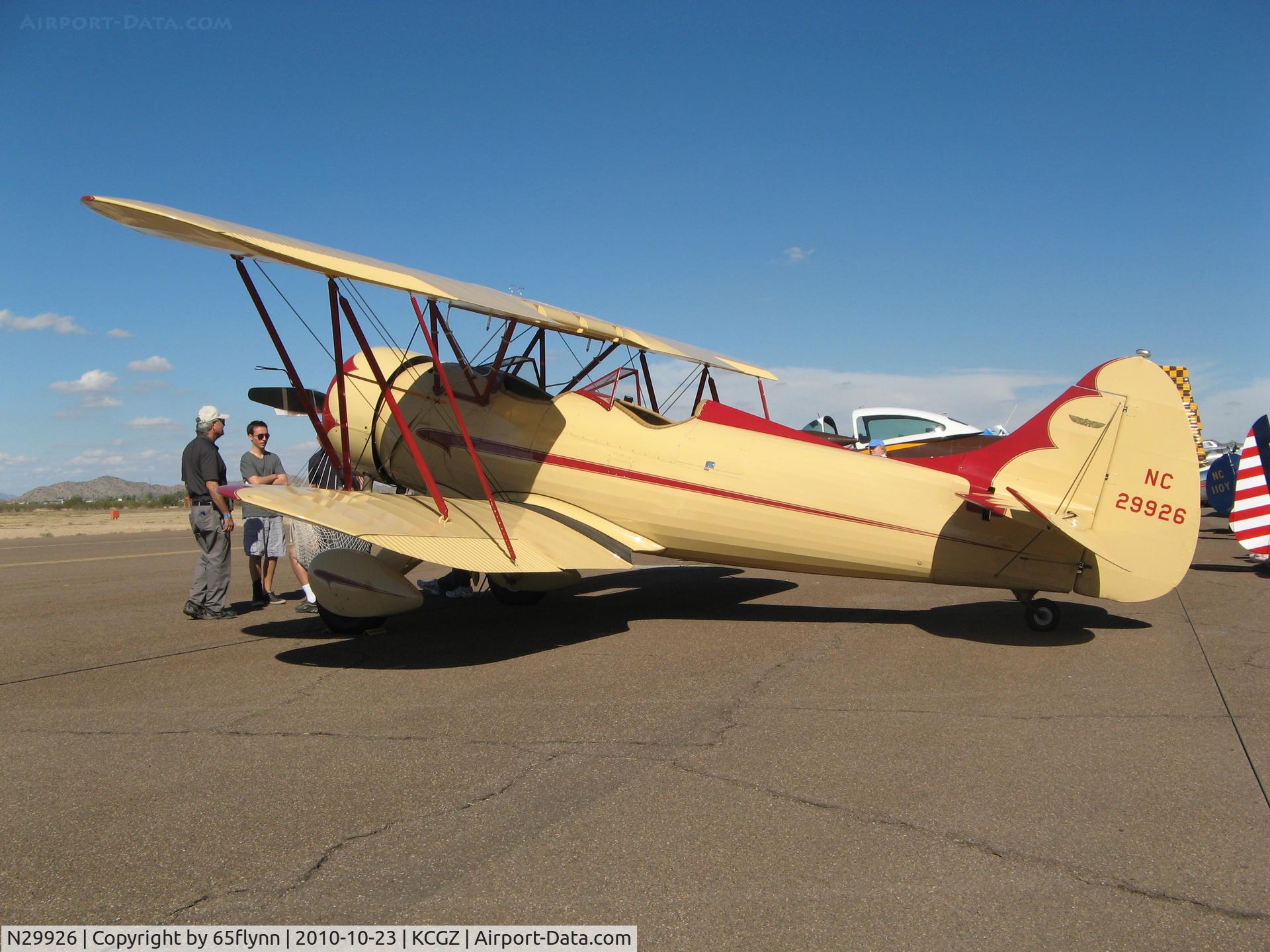 N29926, Waco UPF-7 C/N 5423, Copper State 2010.