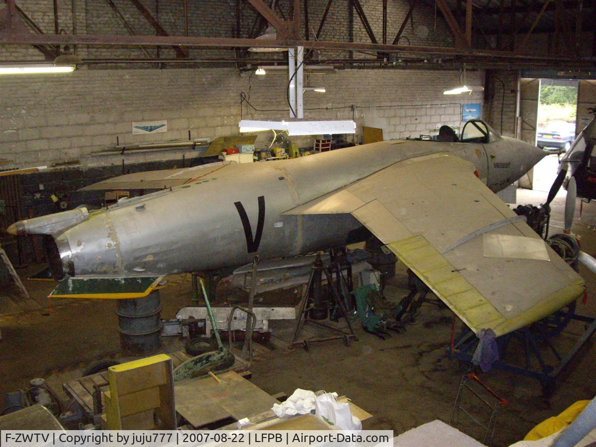 F-ZWTV, SNCASE SE-5003 Baroudeur C/N 03, on restoration at Ailes Ancienne le Bourget