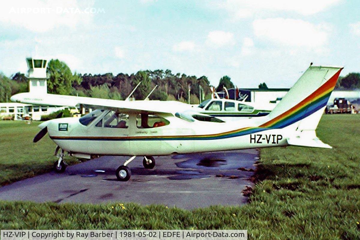 HZ-VIP, 1976 Reims F177RG Cardinal RG C/N F177GR0139, R/Cessna F.177RG Cardiinal RG [0139] Eglesbach~D 02/05/1981. Taken from a slide.