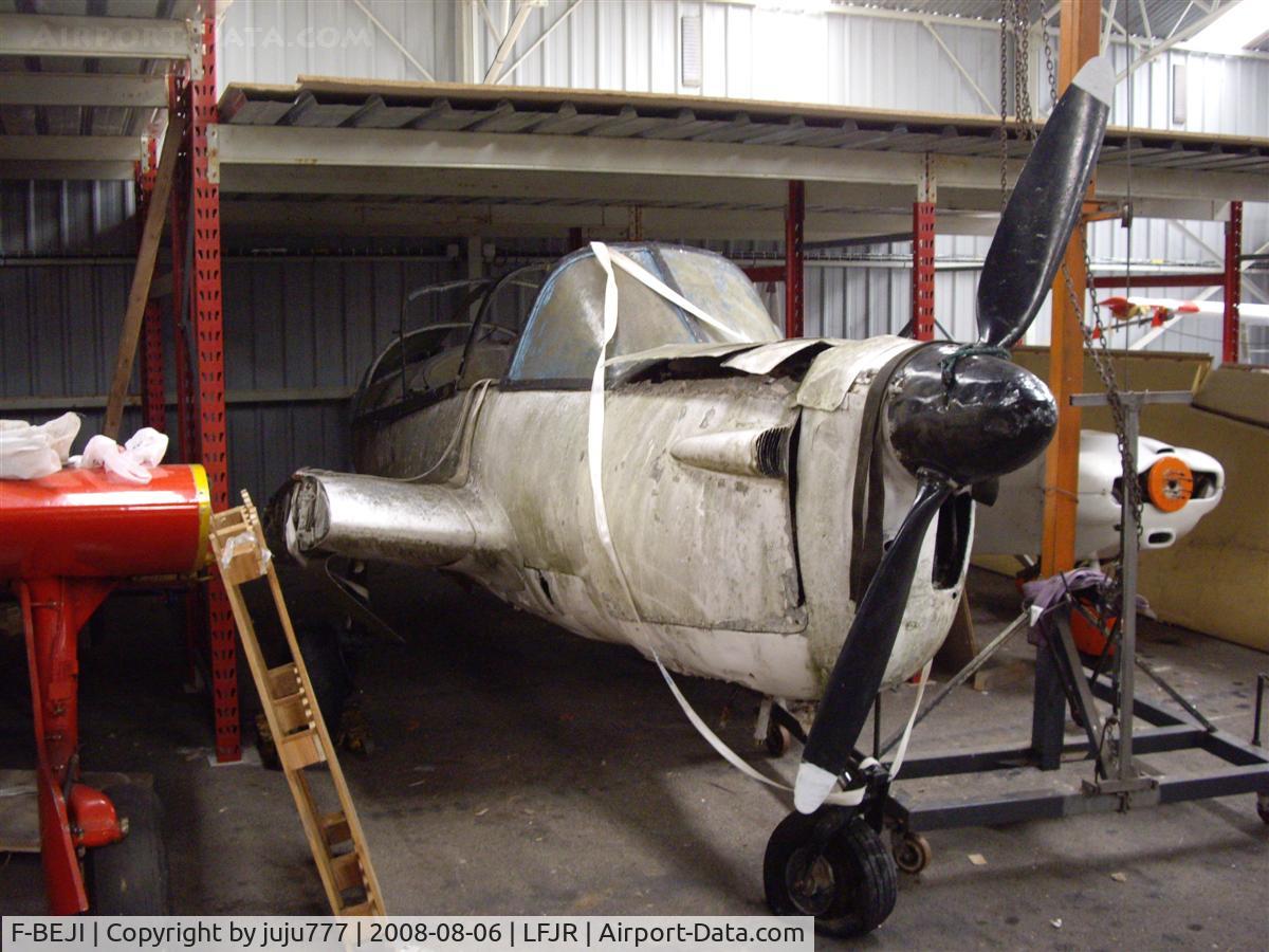 F-BEJI, Morane-Saulnier MS-572 C/N 01, on preservation at Angers