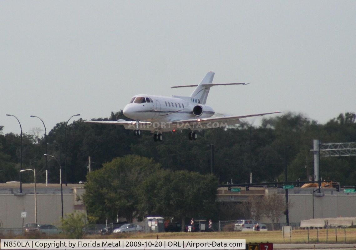 N850LA, 1984 British Aerospace BAe.125 Series 800A C/N 258008, BAE 800A