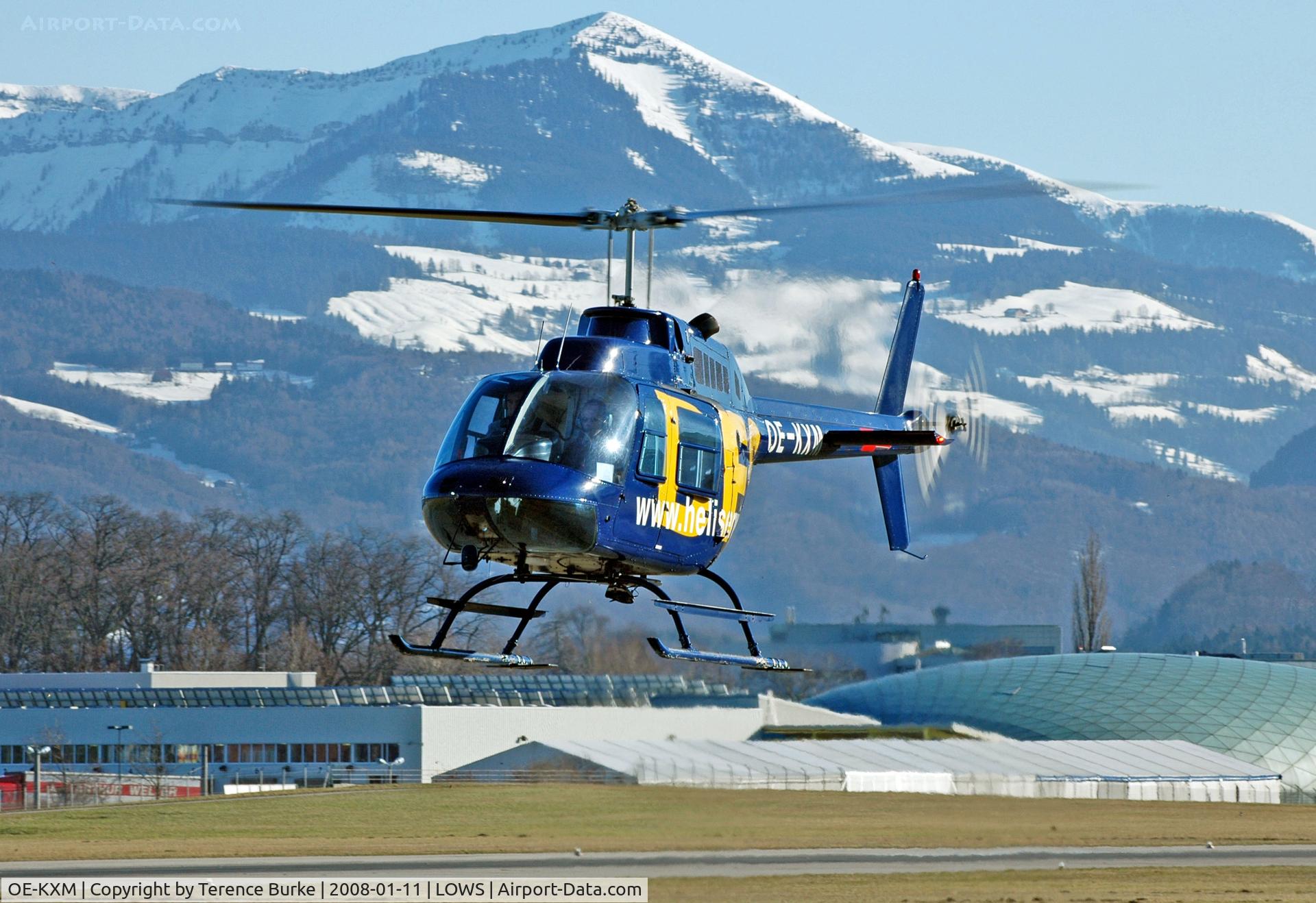 OE-KXM, Bell 206B JetRanger C/N 2997, Salzburg