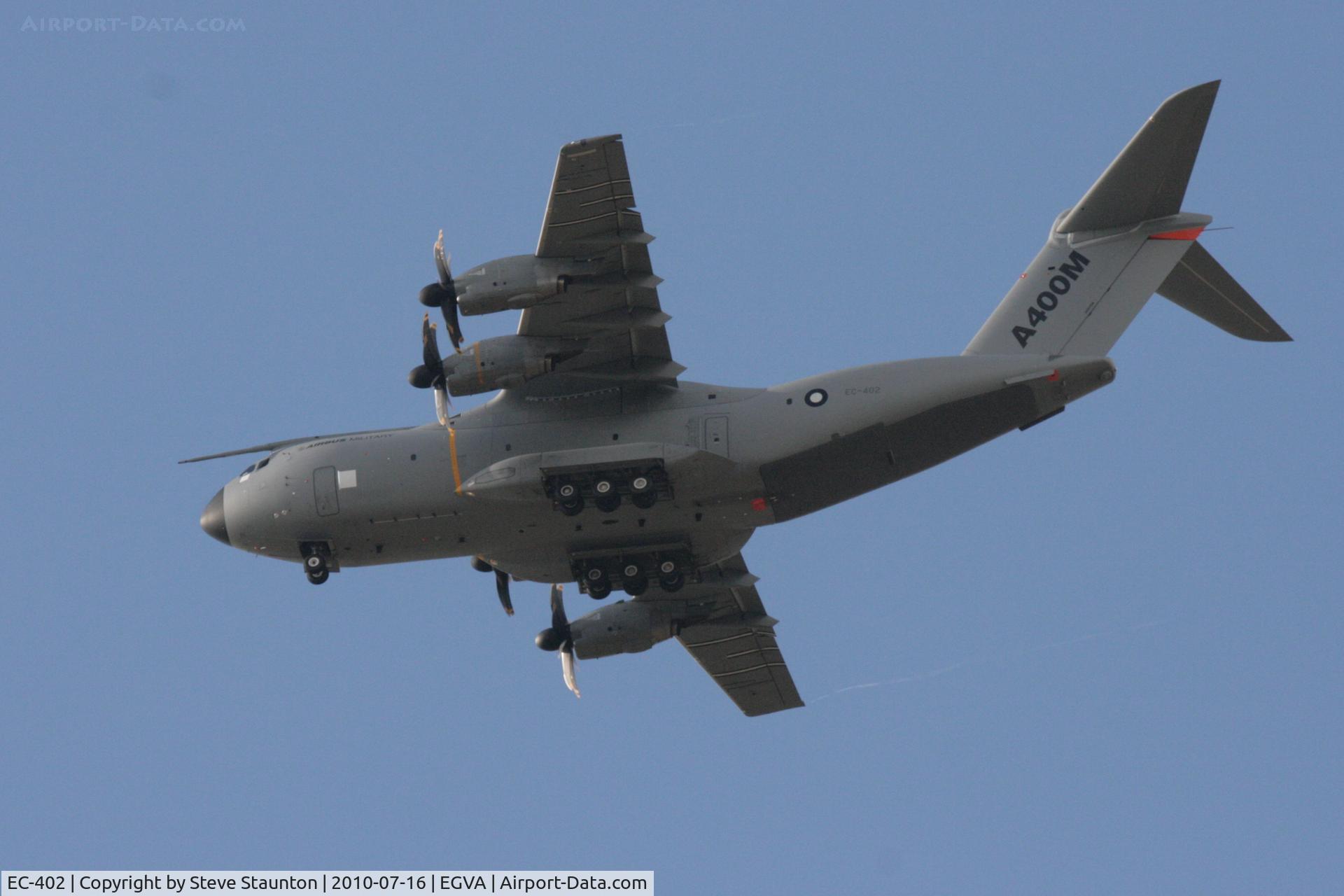 EC-402, 2010 Airbus A400M Atlas C/N 002, Taken at the Royal International Air Tattoo 2010