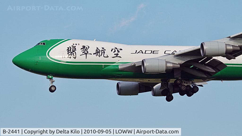 B-2441, 2007 Boeing 747-4EVF/ER/SCD C/N 35172, JAE [JI] Jade Cargo International