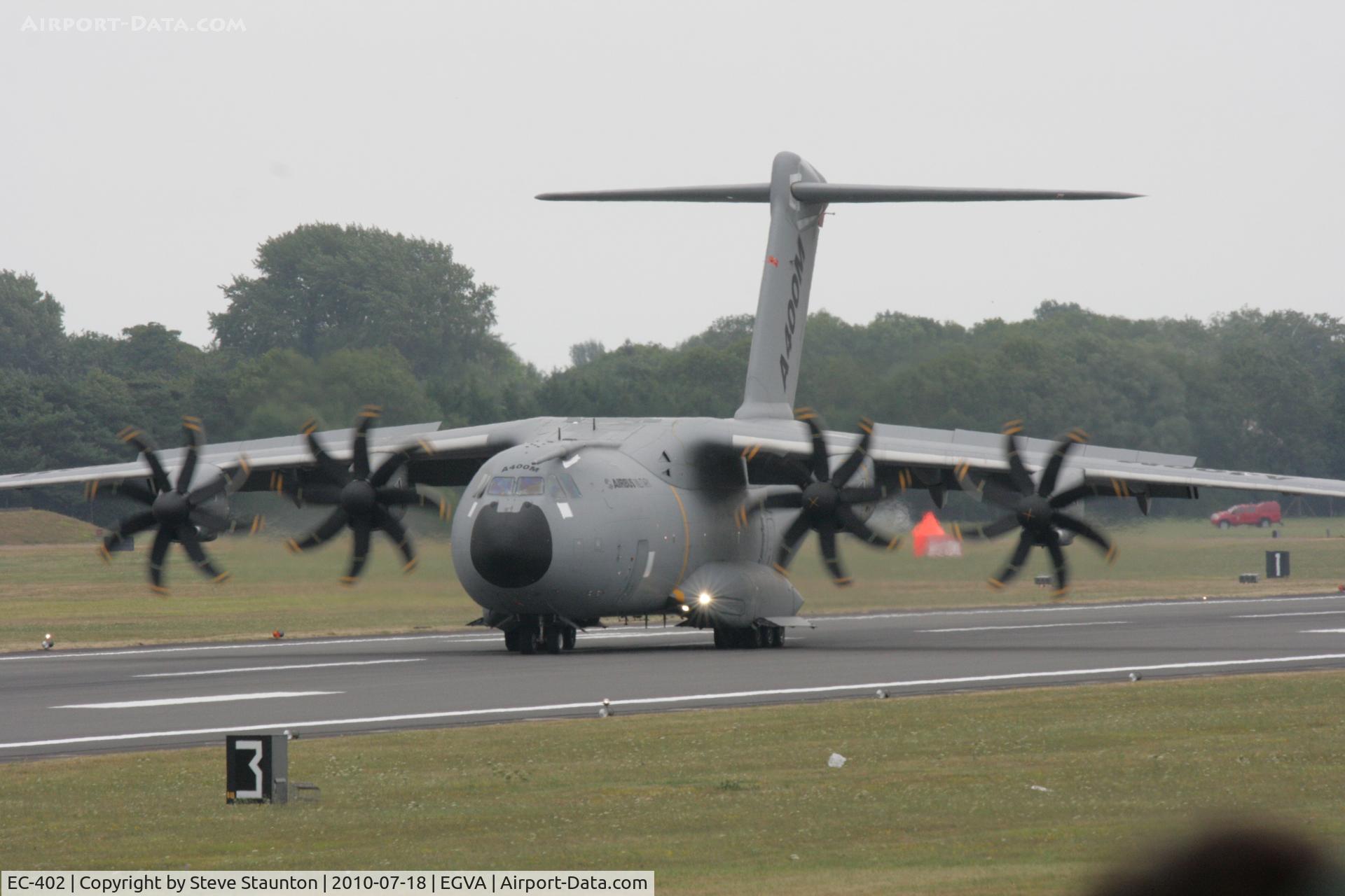 EC-402, 2010 Airbus A400M Atlas C/N 002, Taken at the Royal International Air Tattoo 2010
