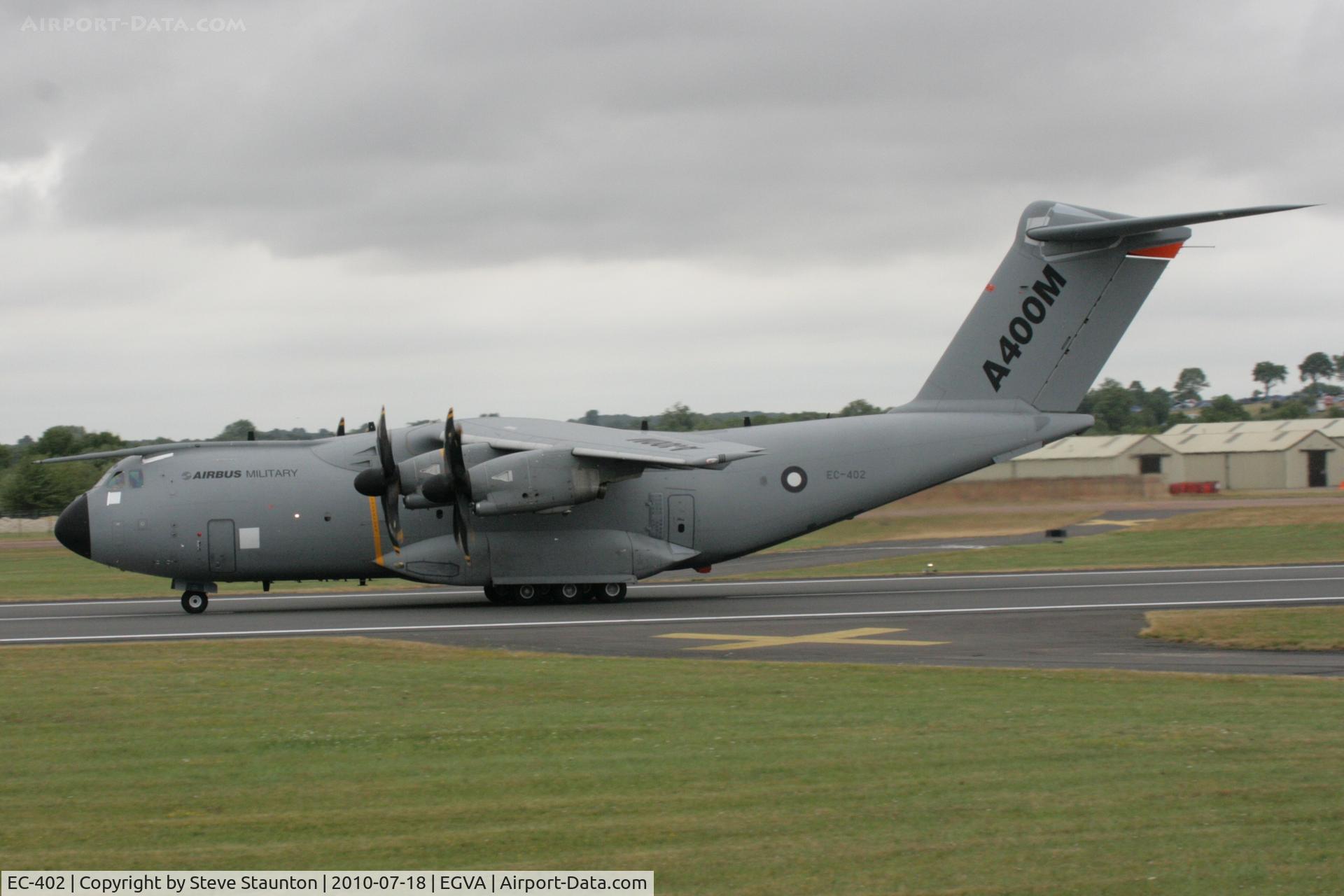 EC-402, 2010 Airbus A400M Atlas C/N 002, Taken at the Royal International Air Tattoo 2010