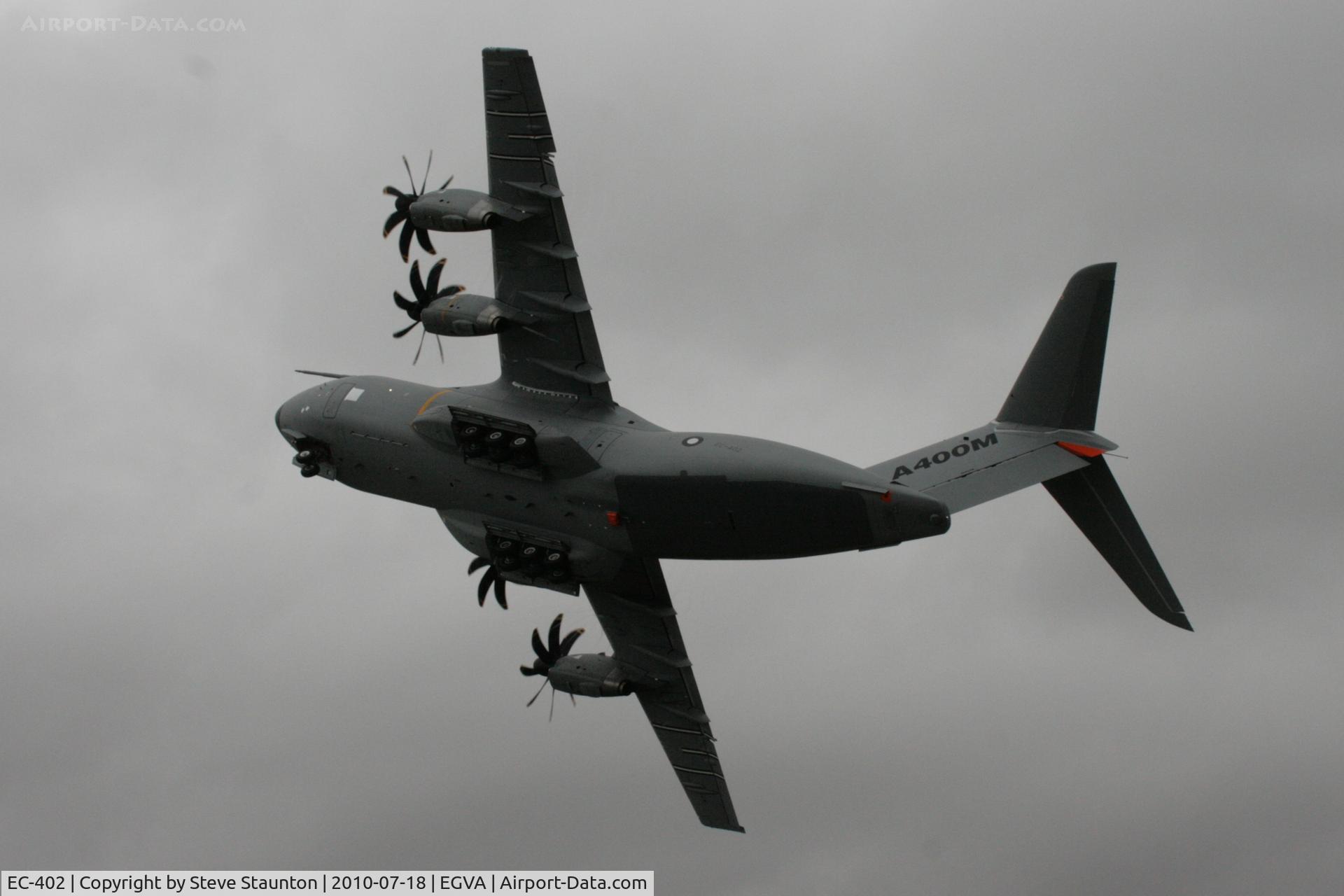 EC-402, 2010 Airbus A400M Atlas C/N 002, Taken at the Royal International Air Tattoo 2010