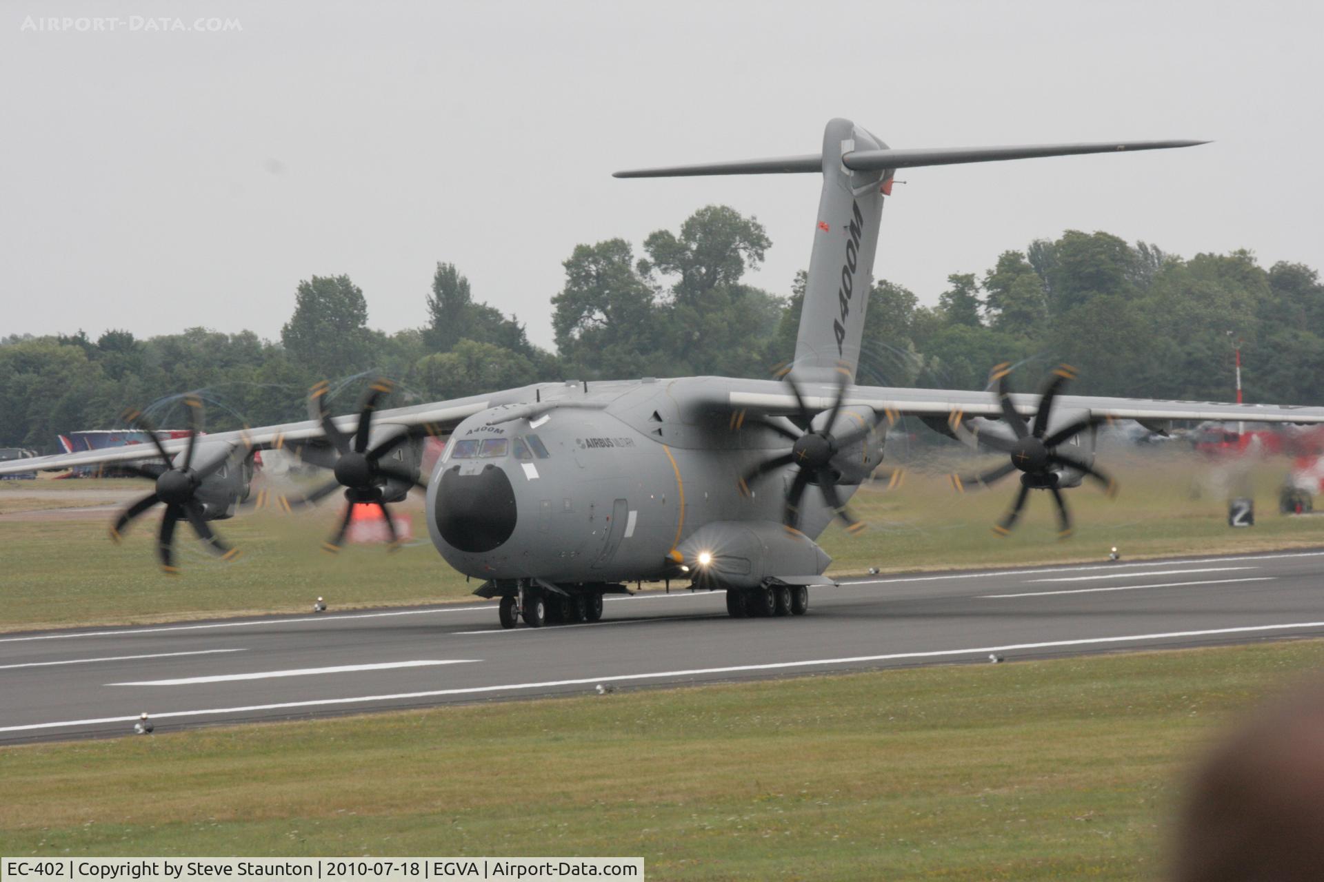 EC-402, 2010 Airbus A400M Atlas C/N 002, Taken at the Royal International Air Tattoo 2010