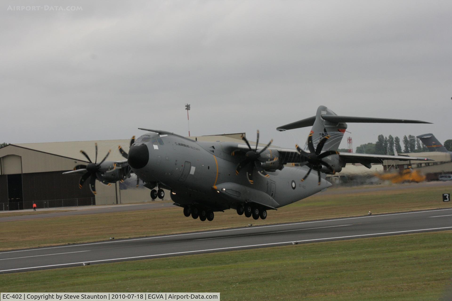 EC-402, 2010 Airbus A400M Atlas C/N 002, Taken at the Royal International Air Tattoo 2010