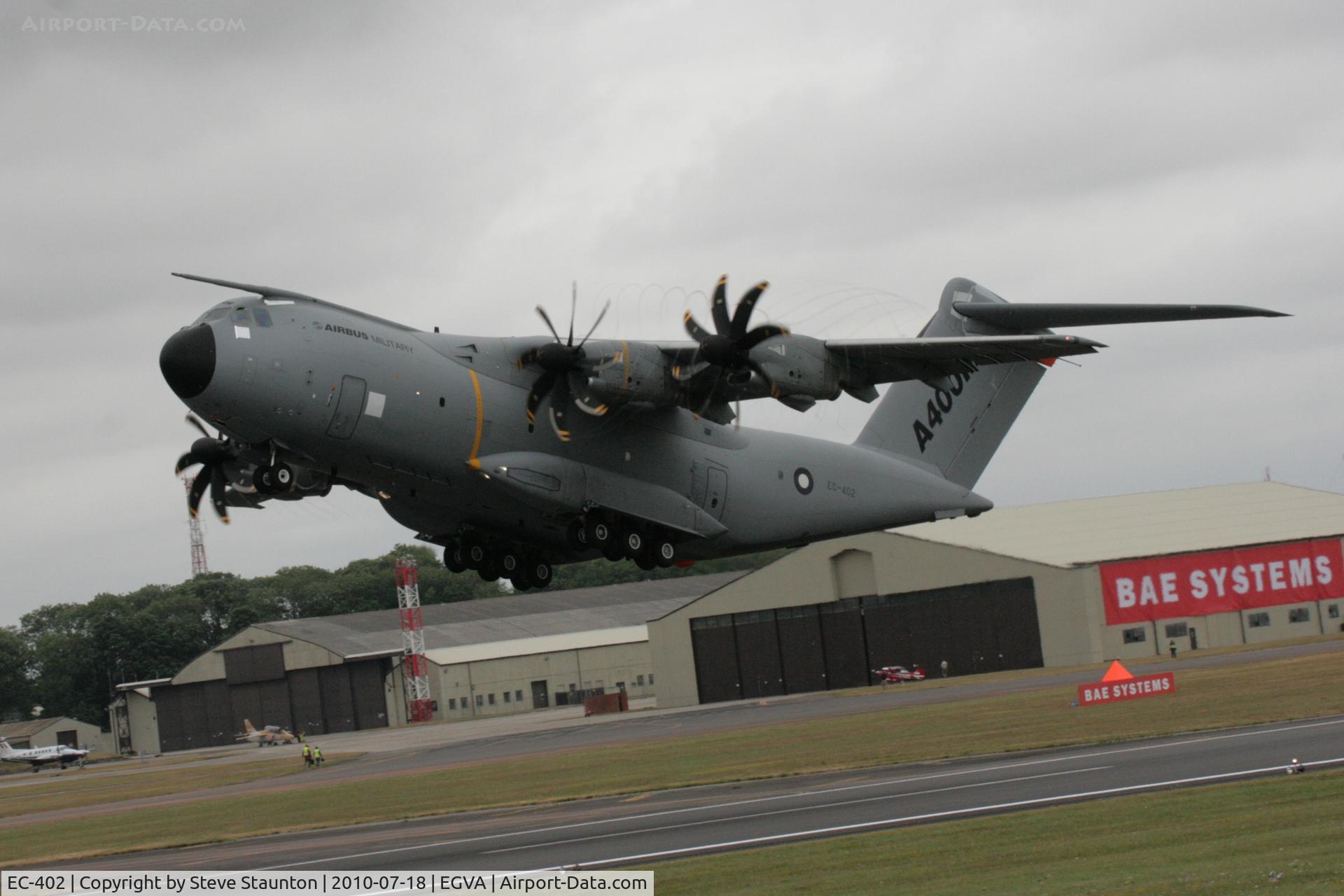 EC-402, 2010 Airbus A400M Atlas C/N 002, Taken at the Royal International Air Tattoo 2010