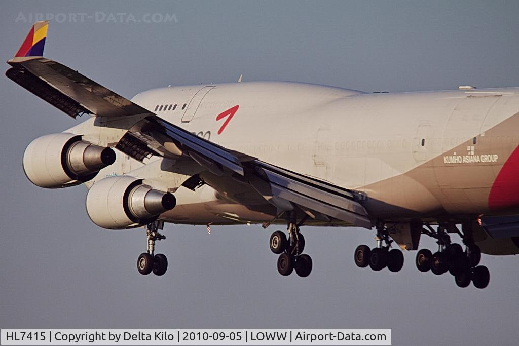 HL7415, 1993 Boeing 747-48EM(BDSF) C/N 25777, AAR [OZ] Asiana Airlines