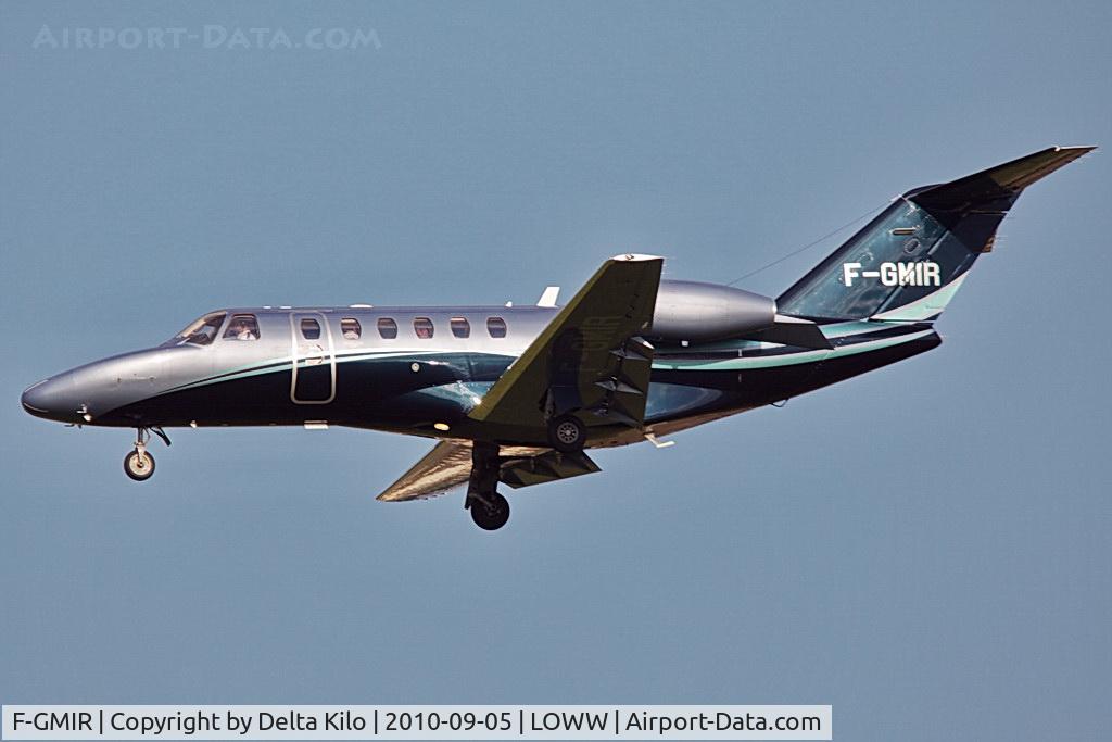 F-GMIR, Cessna 525A CitationJet CJ2+ C/N 525A-0322, WG Motorsport SA