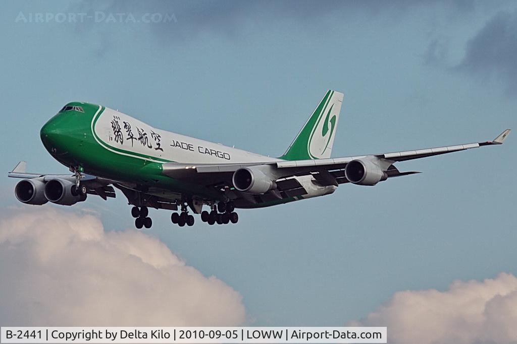B-2441, 2007 Boeing 747-4EVF/ER/SCD C/N 35172, JAE [JI] Jade Cargo International