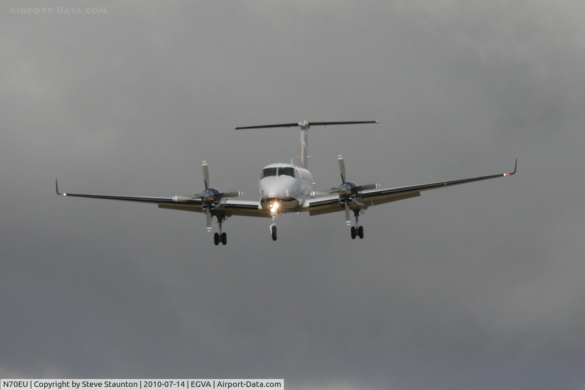 N70EU, Hawker Beechcraft 350 King Air (B300) C/N FL-700, Taken at the Royal International Air Tattoo 2010