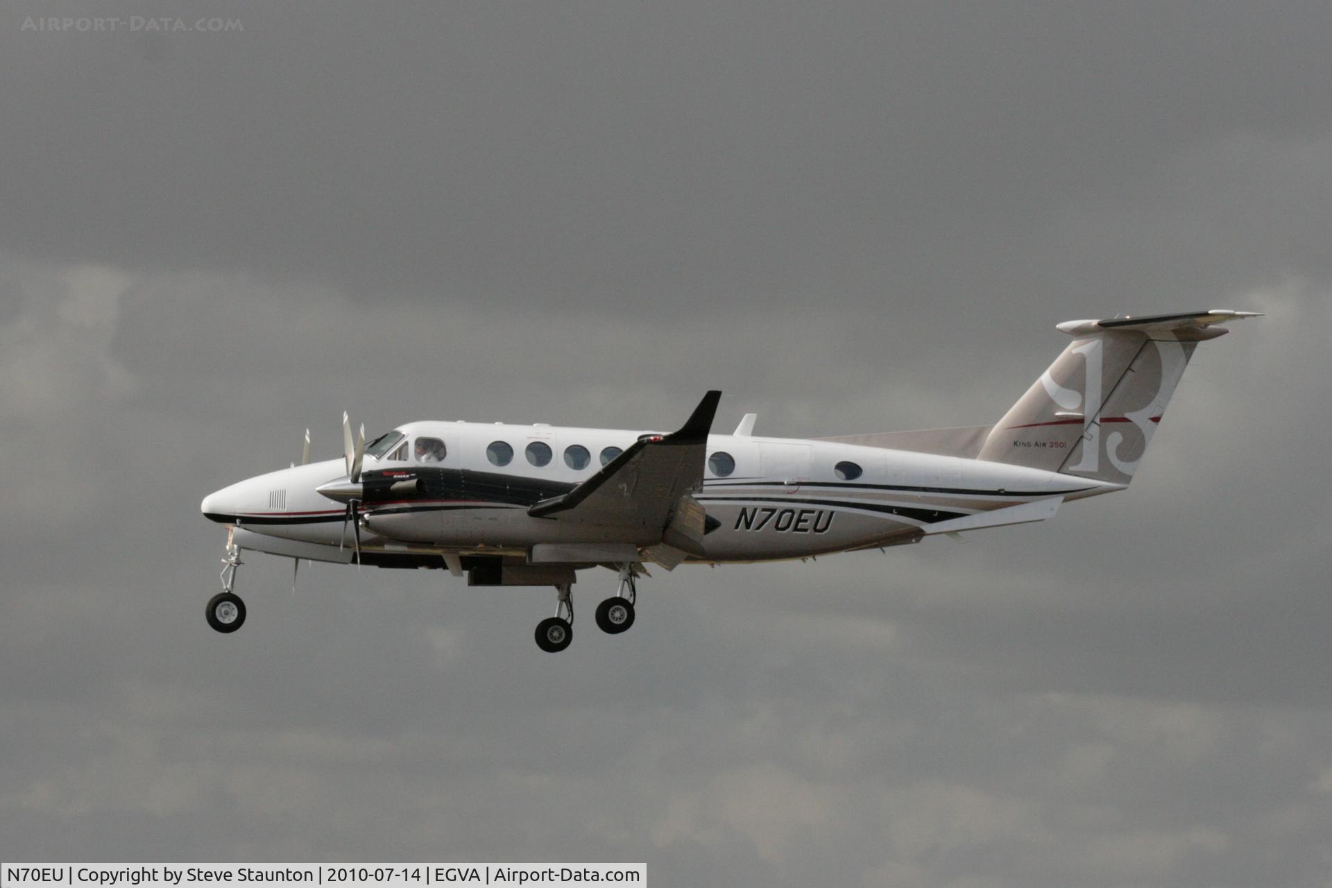 N70EU, Hawker Beechcraft 350 King Air (B300) C/N FL-700, Taken at the Royal International Air Tattoo 2010