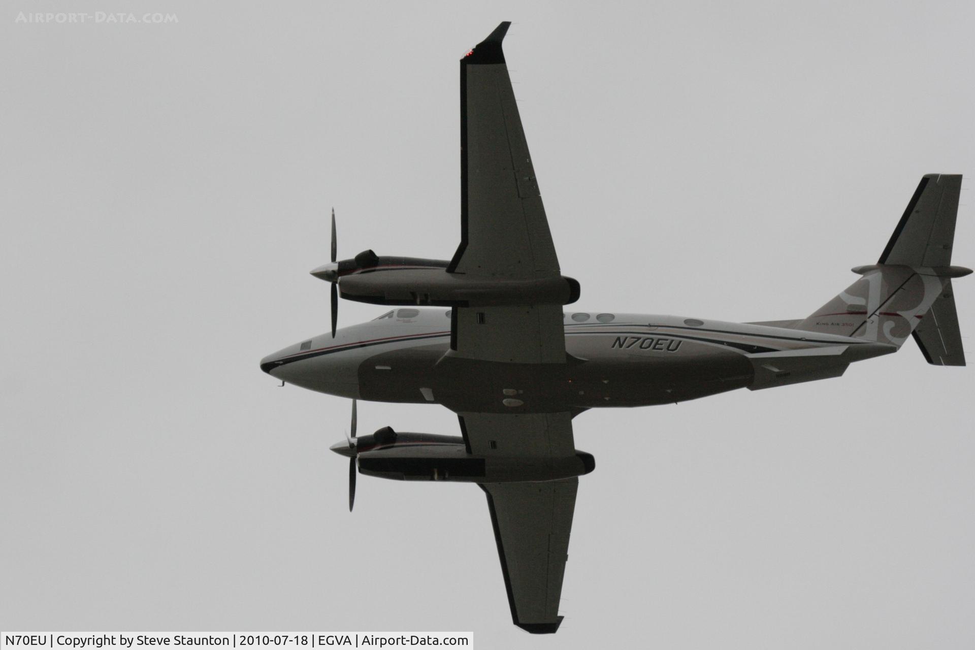 N70EU, Hawker Beechcraft 350 King Air (B300) C/N FL-700, Taken at the Royal International Air Tattoo 2010