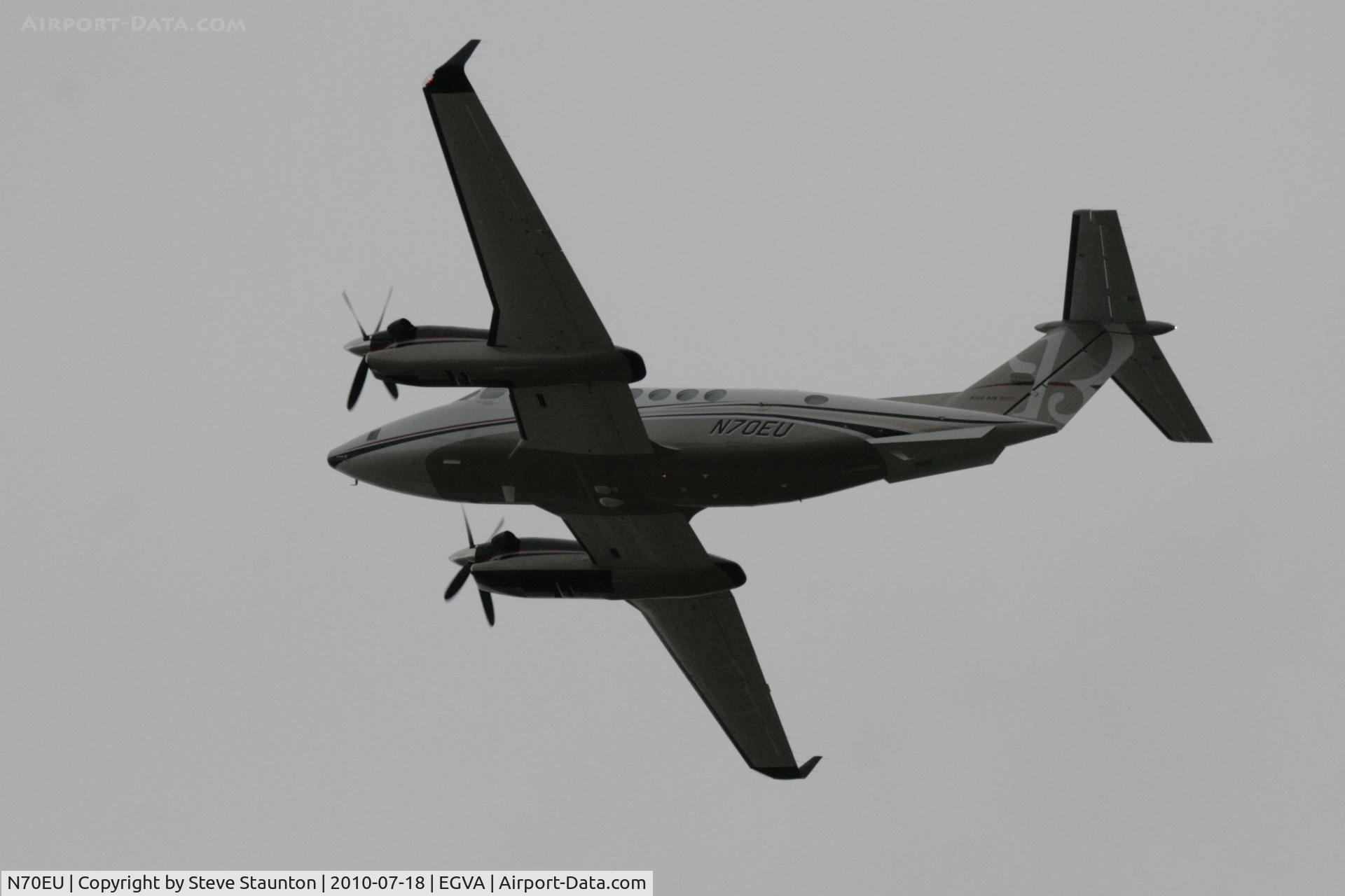 N70EU, Hawker Beechcraft 350 King Air (B300) C/N FL-700, Taken at the Royal International Air Tattoo 2010