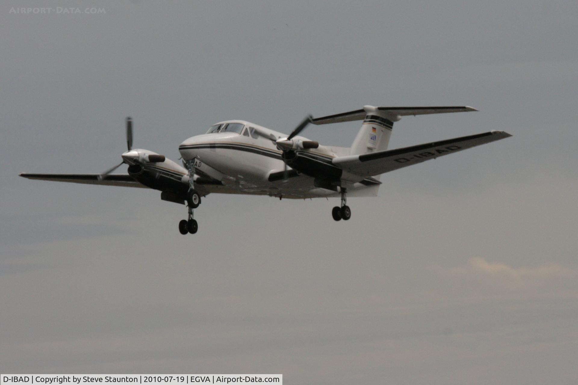 D-IBAD, 1985 Beech B200 Super King Air King Air C/N BB-1229, Taken at the Royal International Air Tattoo 2010