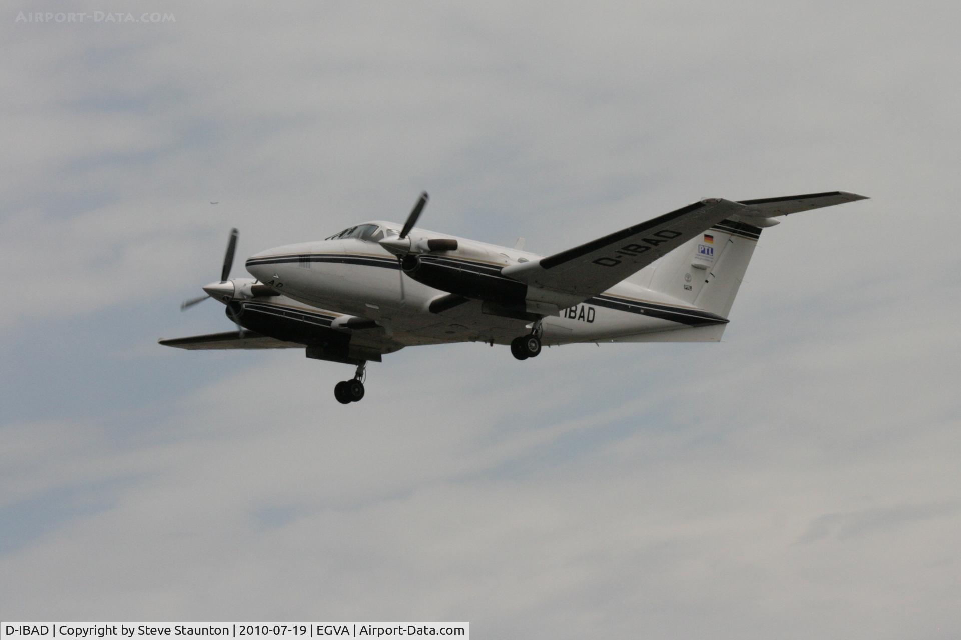 D-IBAD, 1985 Beech B200 Super King Air King Air C/N BB-1229, Taken at the Royal International Air Tattoo 2010