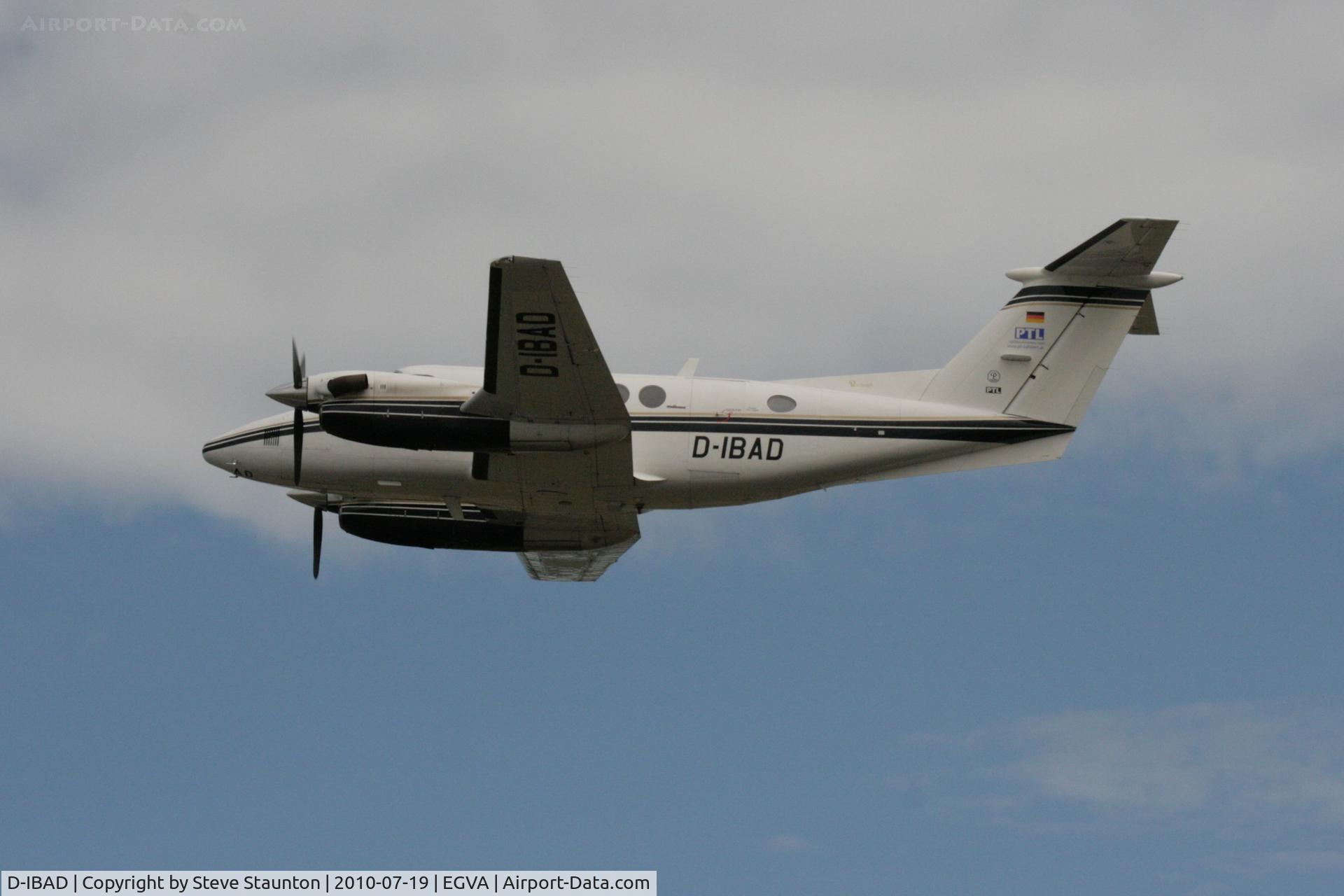 D-IBAD, 1985 Beech B200 Super King Air King Air C/N BB-1229, Taken at the Royal International Air Tattoo 2010