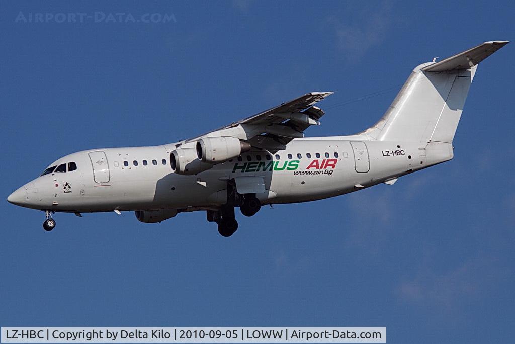 LZ-HBC, 1987 British Aerospace BAe.146-200 C/N E2093, HMS [DU] Hemus Air